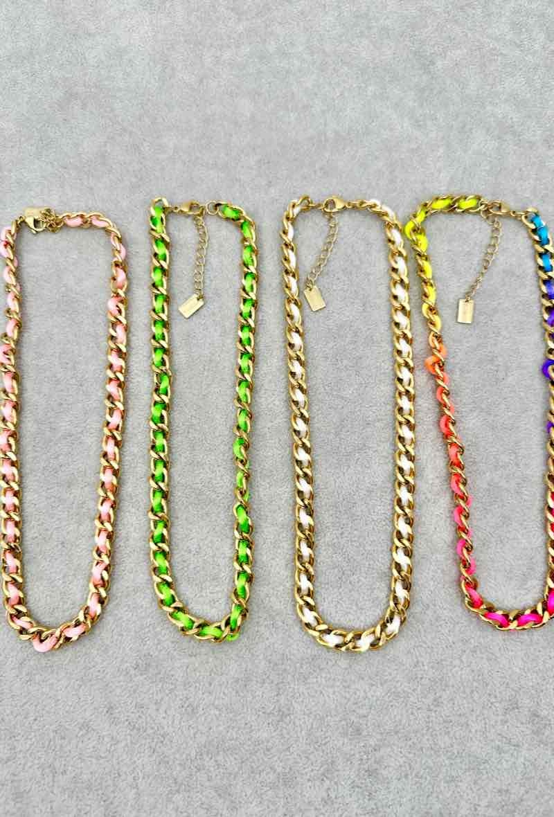 Wholesaler Vitany - Stainless steel short necklace