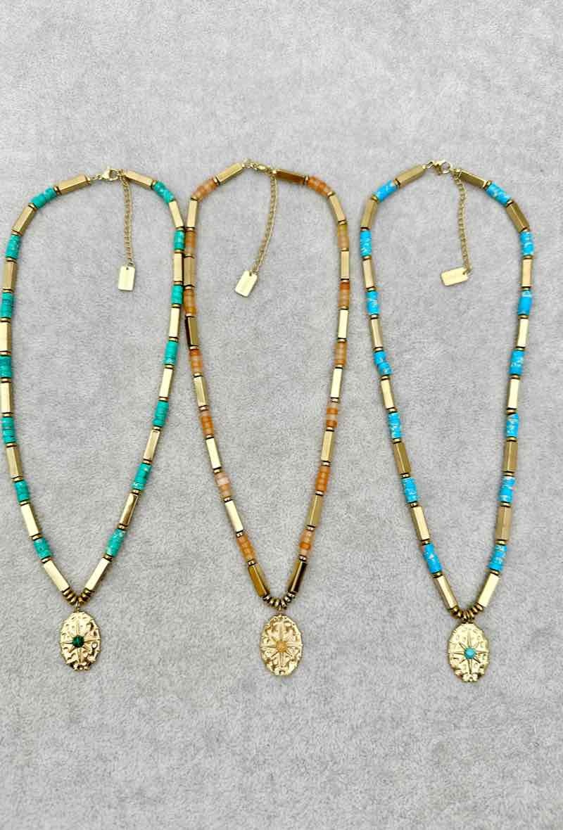 Wholesaler Vitany - Stainless steel short necklace