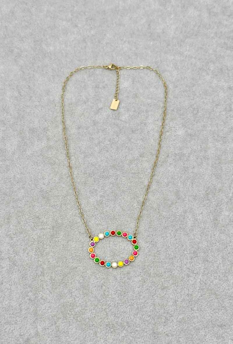 Wholesaler Vitany - Stainless steel short necklace
