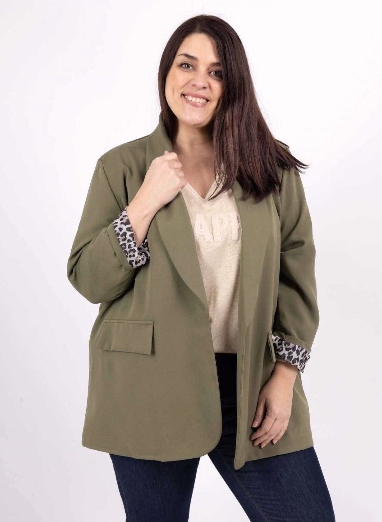 Grossiste VIViCHY GRANDE TAILLE - Blazer grand taille avec doublure