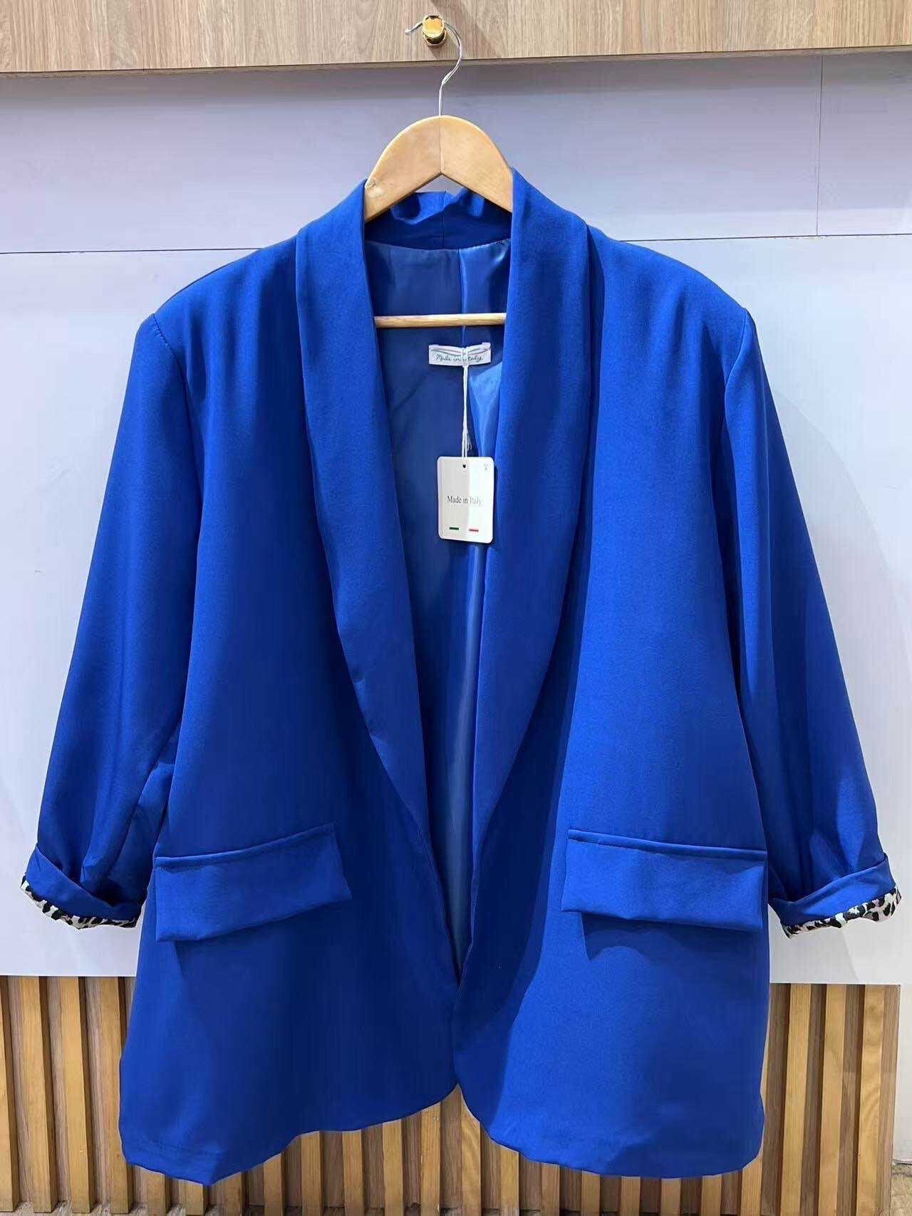 Mayorista VIVICHY - Blazer gran tamaño con revestimiento