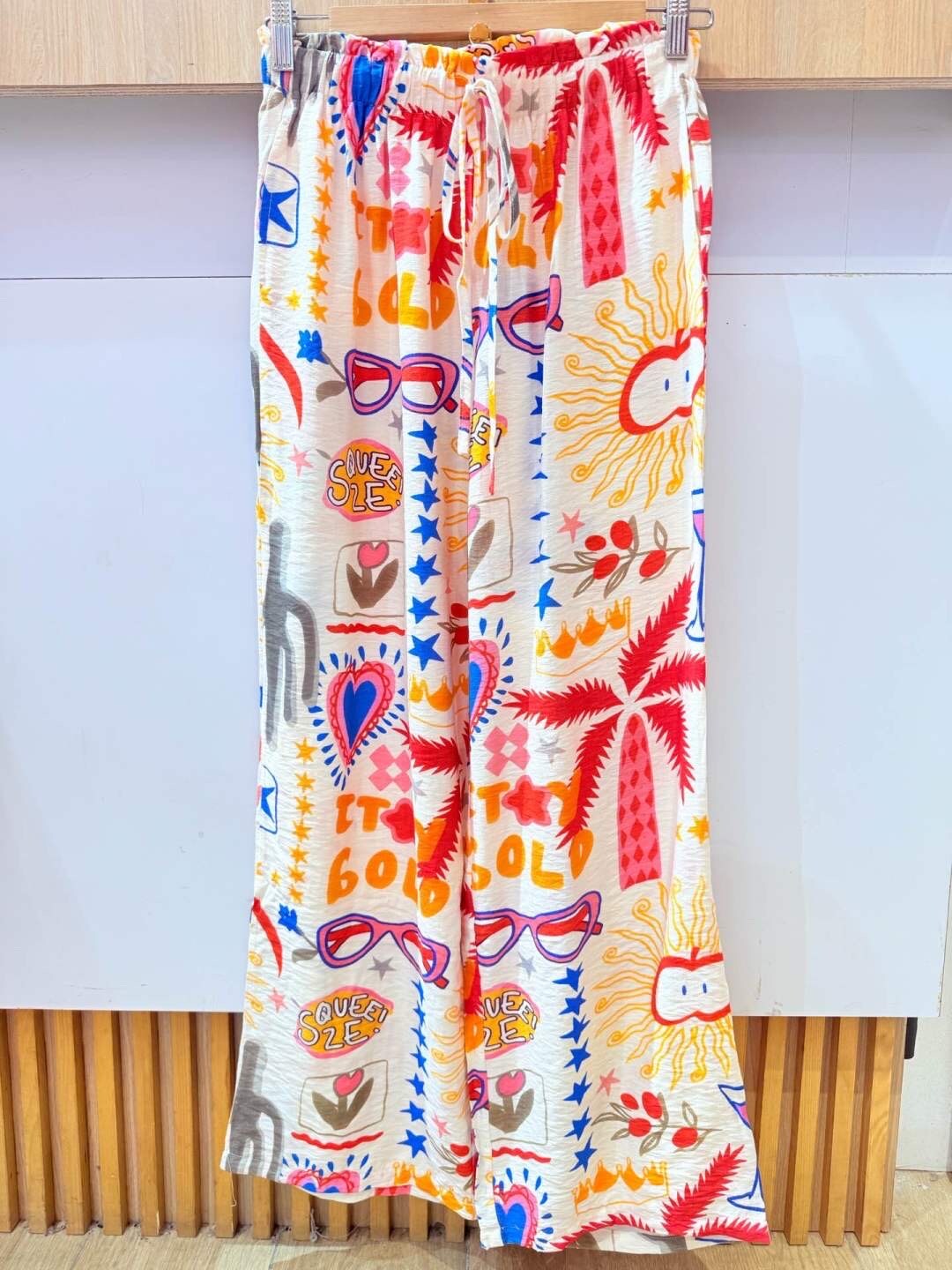 Grossiste VIViCHY GRANDE TAILLE - Pantalon avec motifs en grande taille