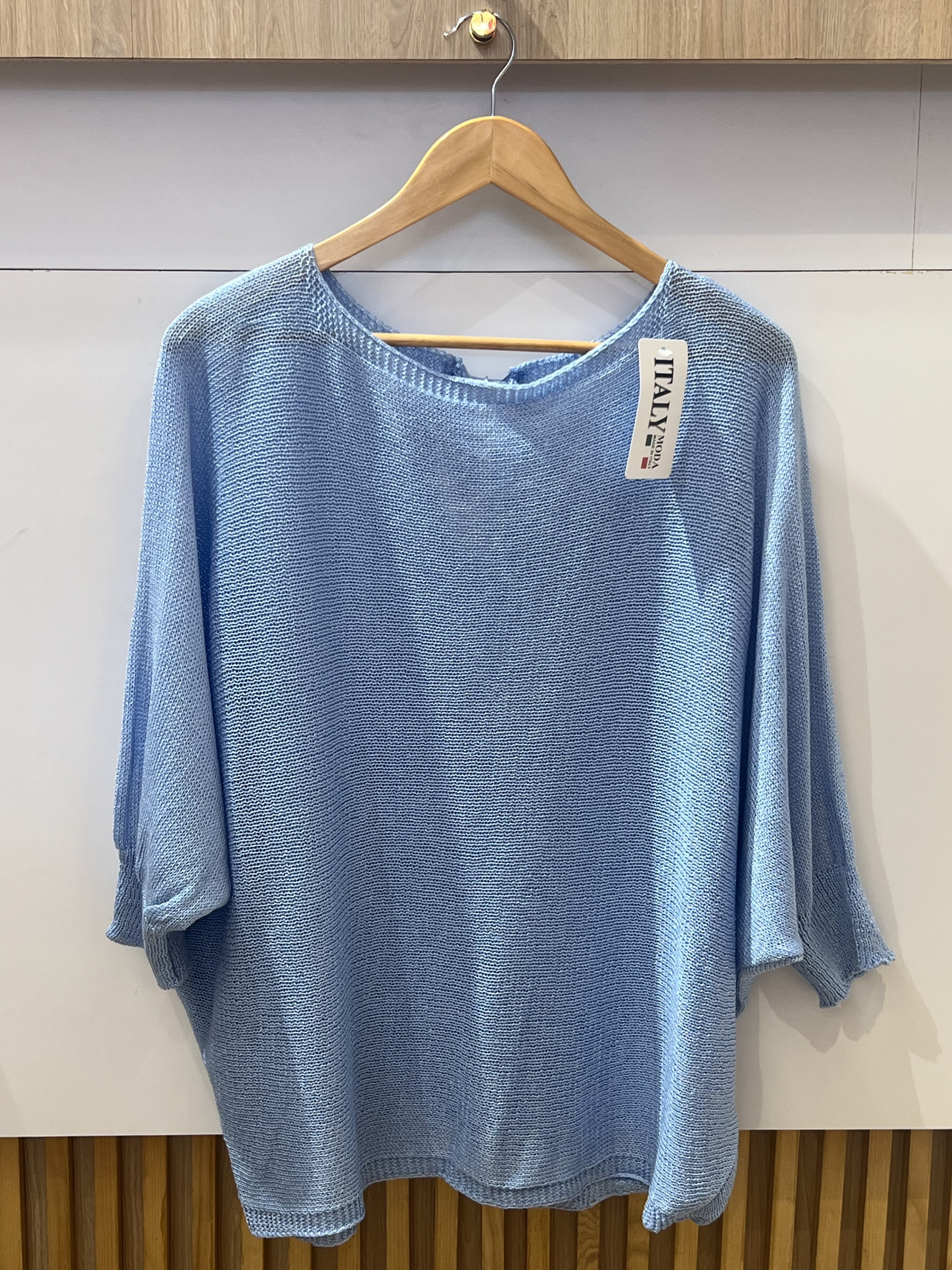 Grossiste VIViCHY GRANDE TAILLE - Pull Fin manches trois quarts, grande taille. Avec Un nœud papillon dans le dos
