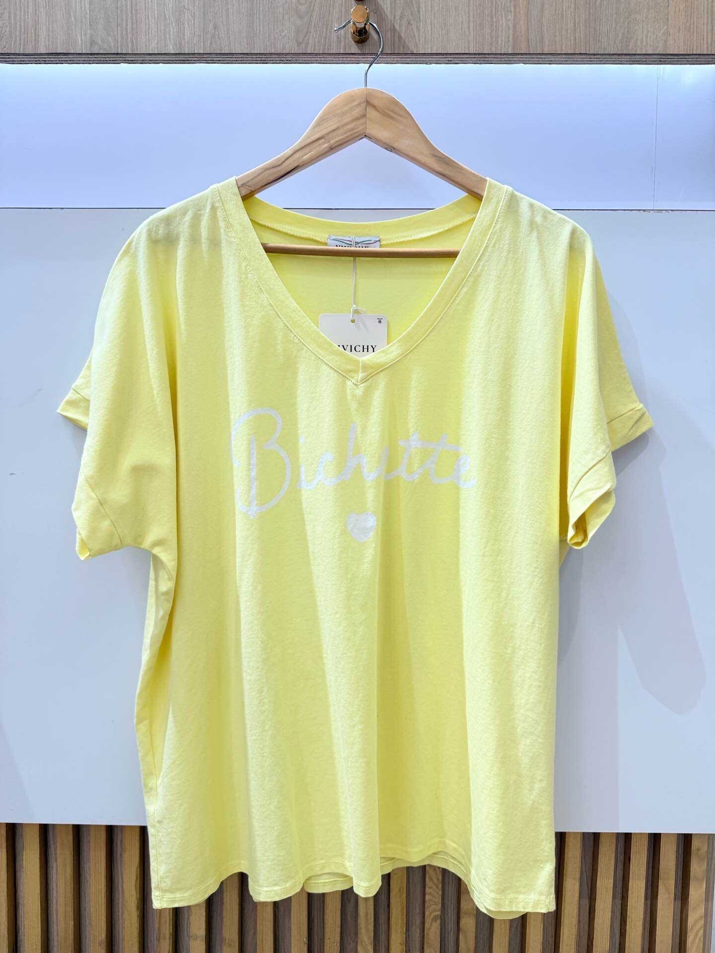 Grossiste VIViCHY GRANDE TAILLE - T-shirt Grande taille Imprimé Bichette