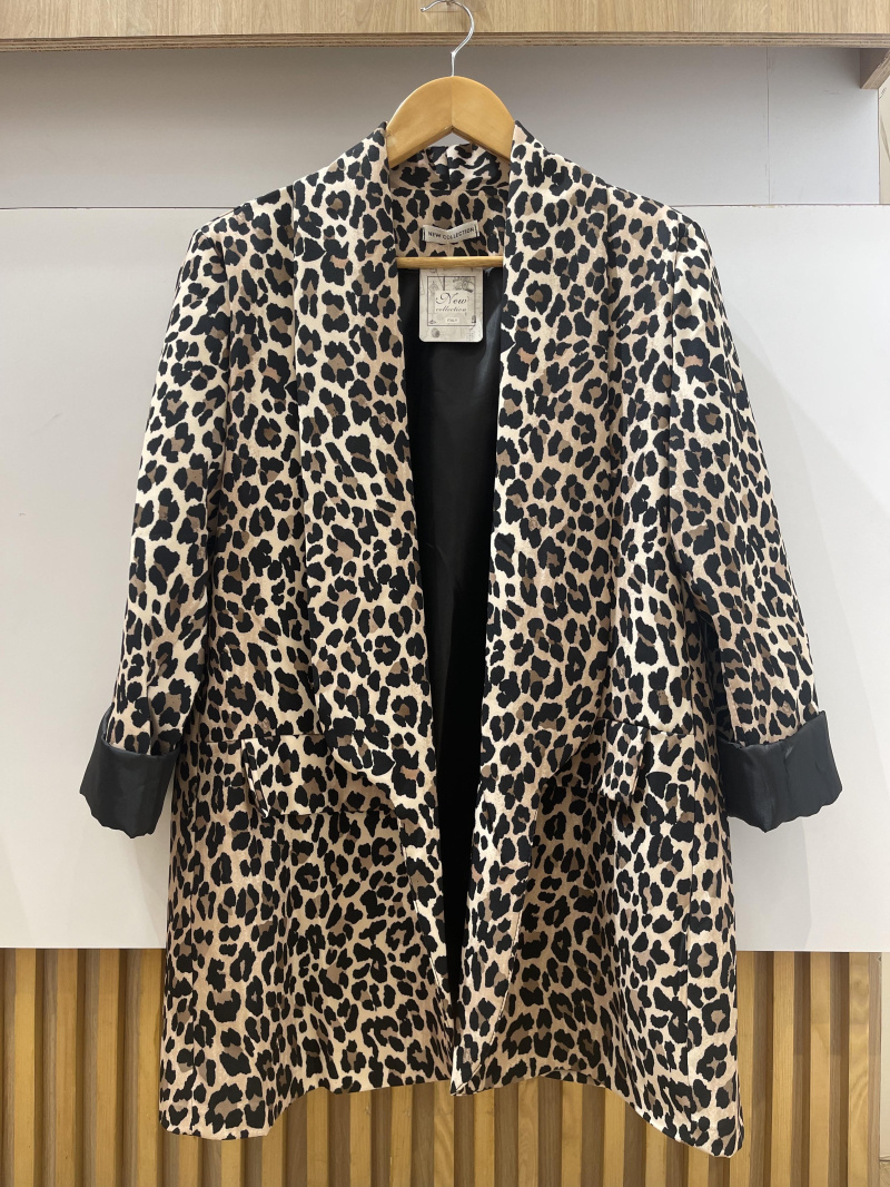 Wholesaler VIVICHY - Leopard blazer