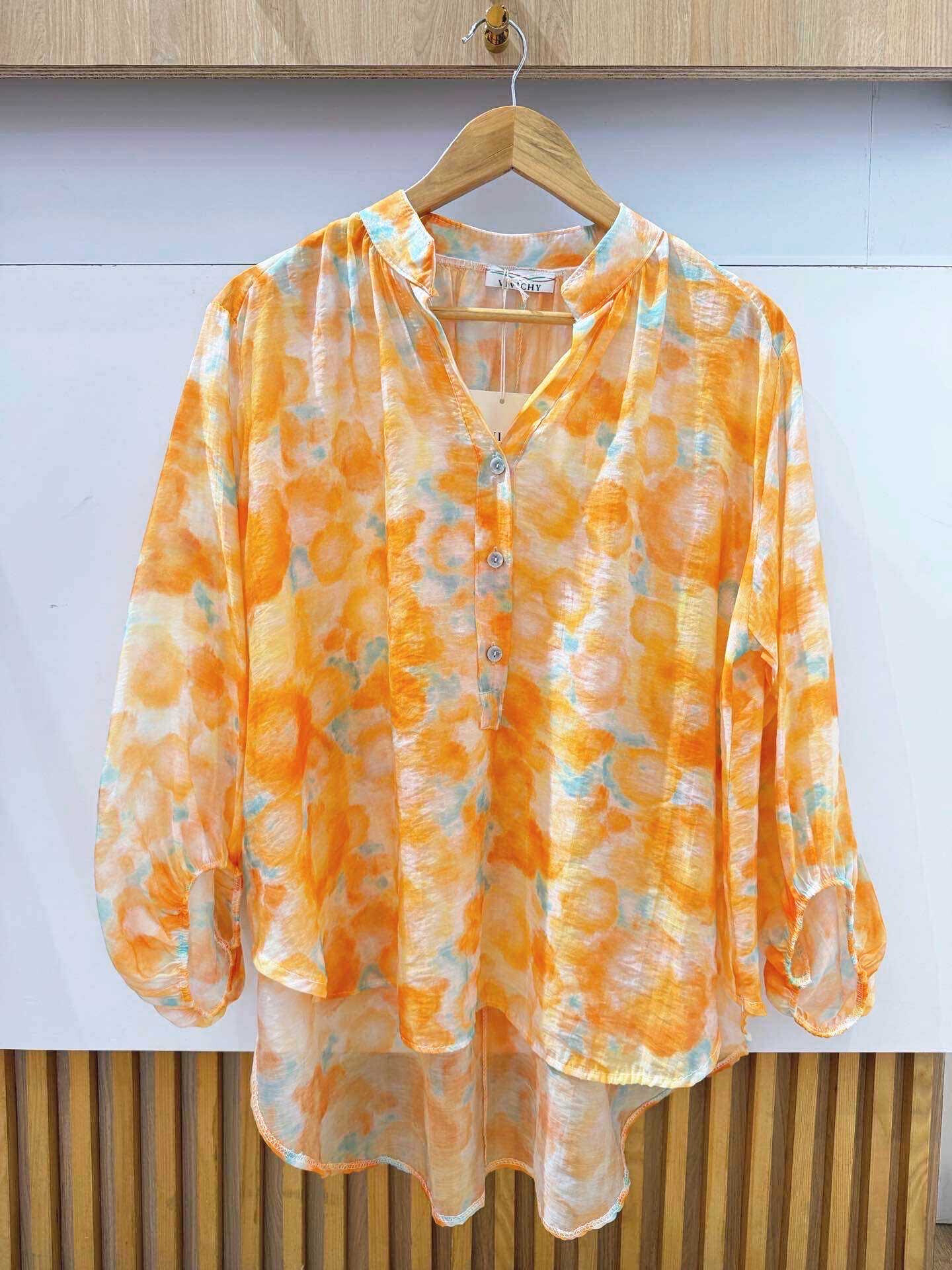Grossiste VIVICHY - Blouse Avec Imprimé Tissu Effet Soie