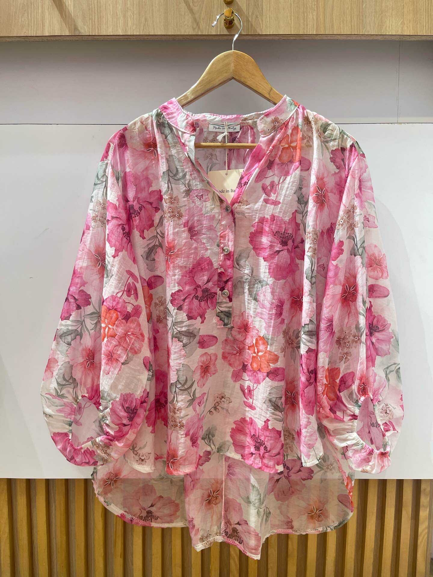 Mayorista VIVICHY - Blusa estampada con flores