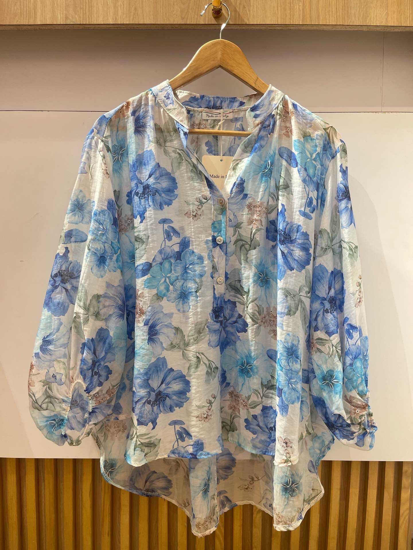 Wholesaler VIVICHY - Flower printed blouse