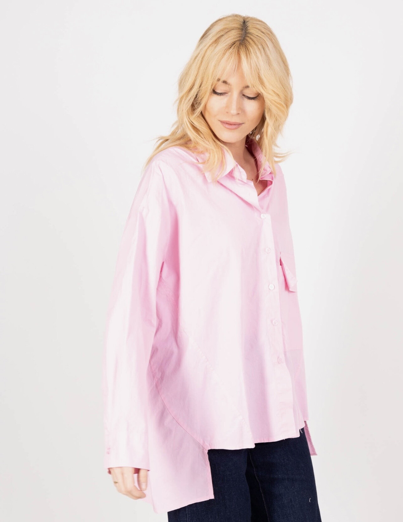 Wholesaler VIVICHY - Oversize shirt in 100% cotton