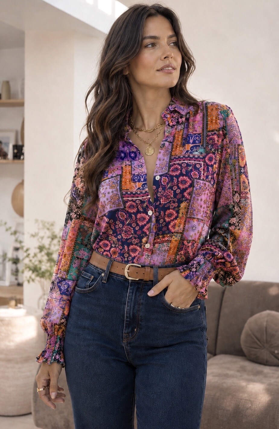 Grossista VIVICHY - Camicia con stampa