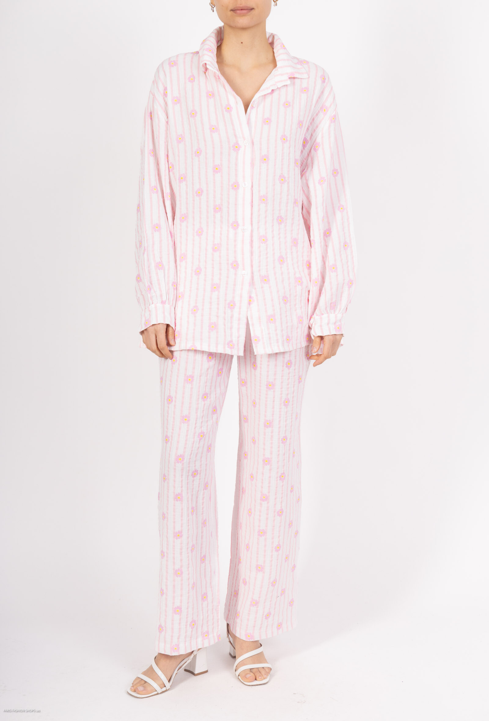 Wholesaler VIVICHY - Cotton gauze set with print