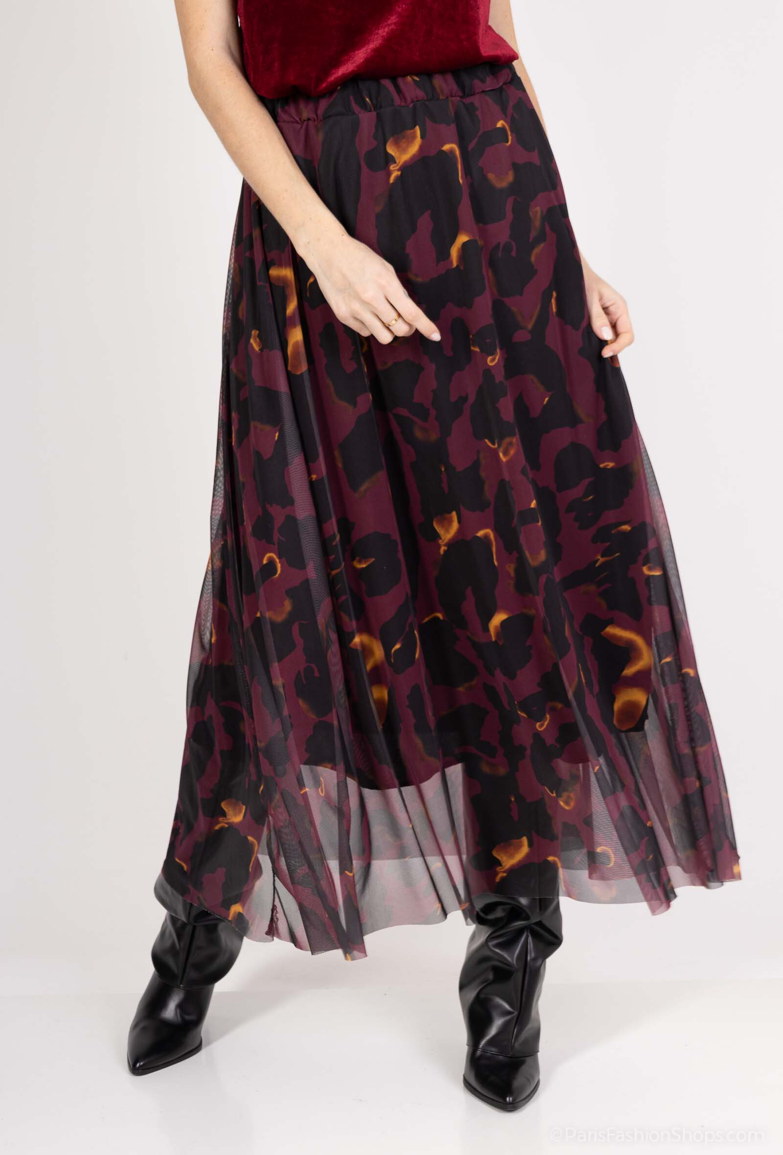 Wholesaler VIVICHY - Tulle skirt, with viscose lining