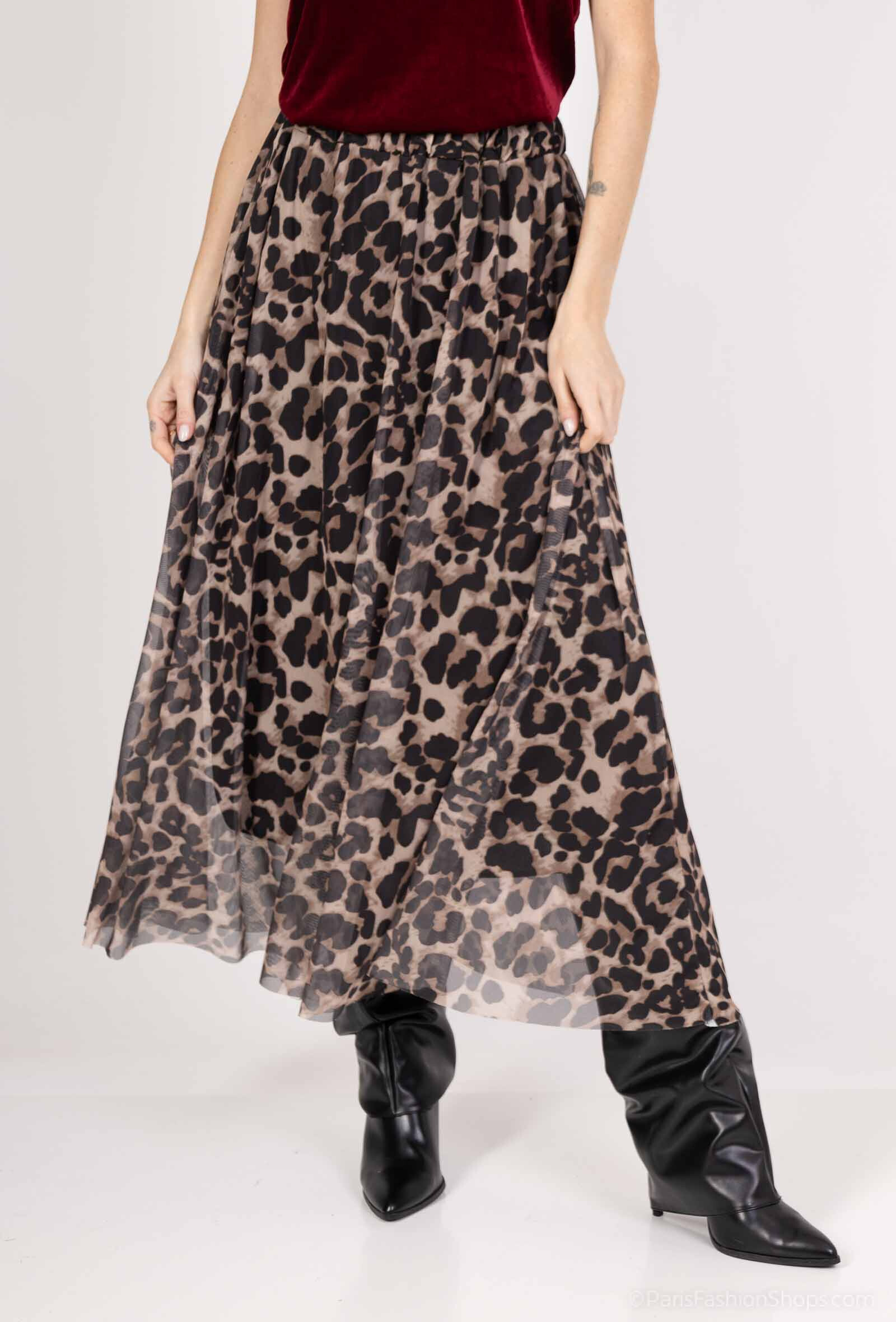 Wholesaler VIVICHY - Tulle skirt, with viscose lining