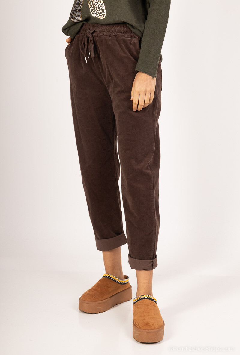 Mayorista VIVICHY - Pantalón terciopelo elastano