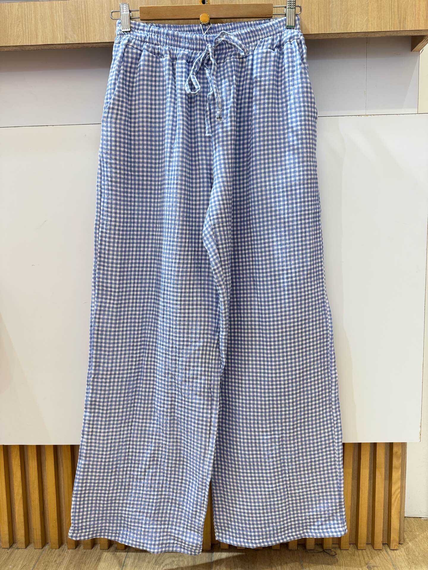 Mayorista VIVICHY - Pantalones de algodón de baldosas con parientes