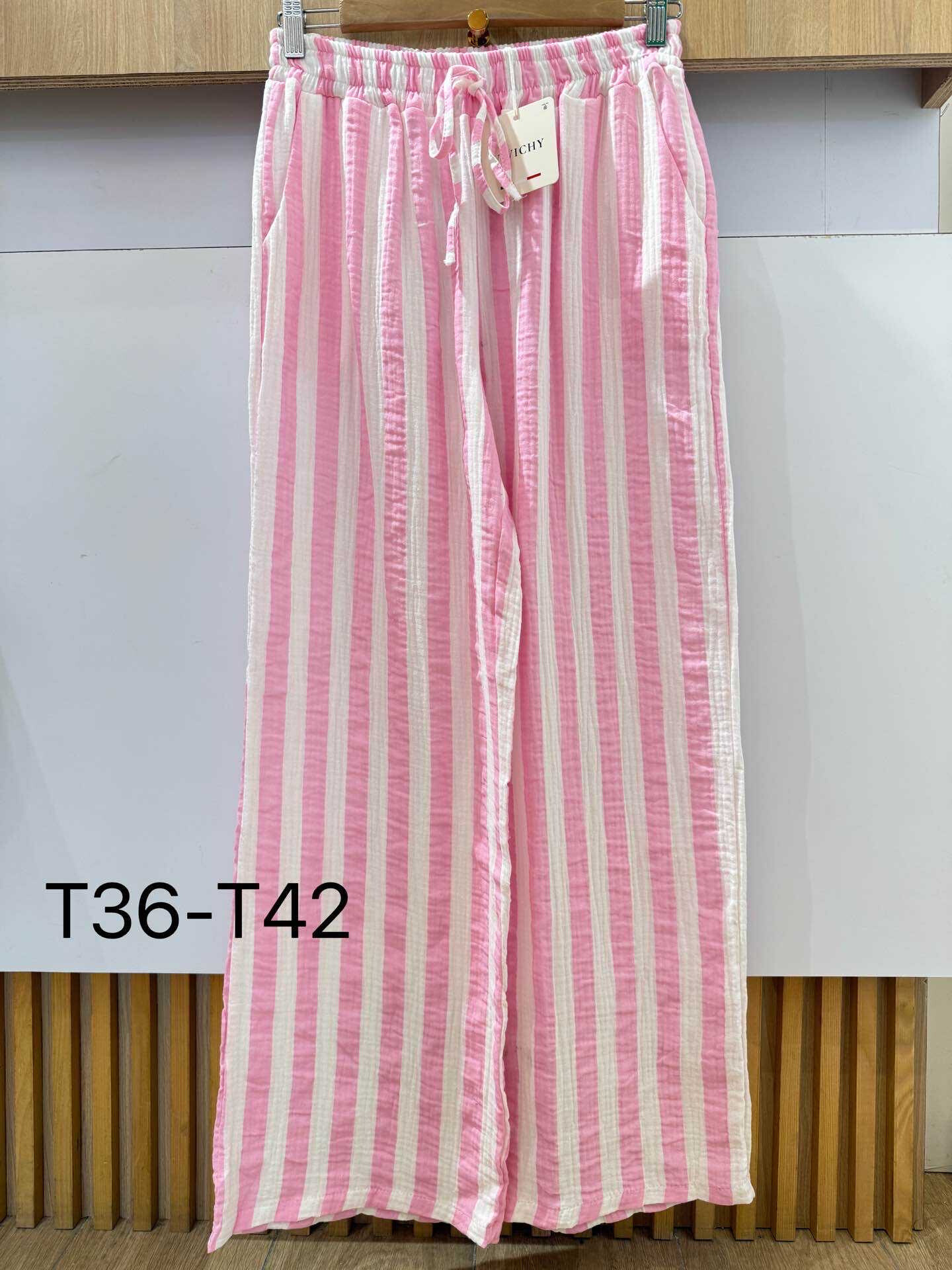 Mayorista VIVICHY - Pantalones de algodón a rayas