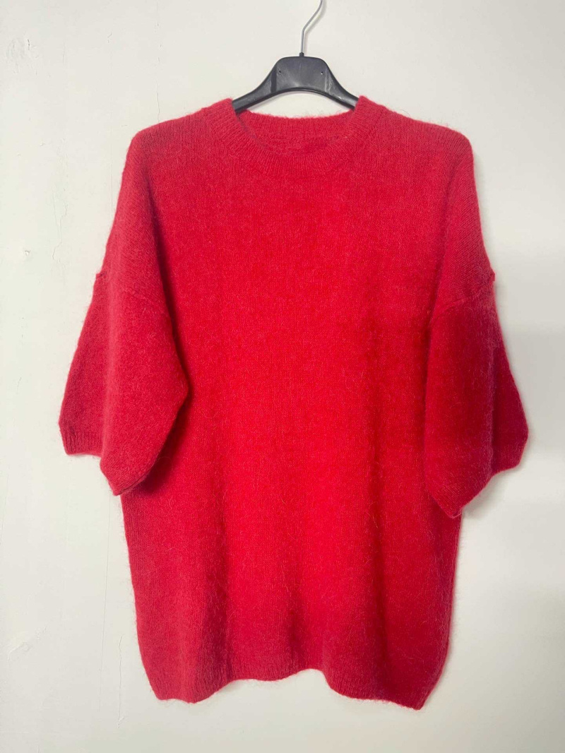 Wholesaler VIVICHY - Baby alpaca sweater. short sleeves