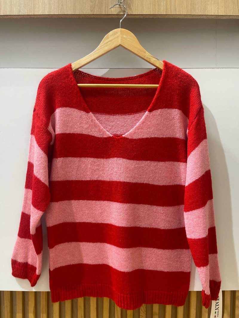 Großhändler VIVICHY - GESTREIFTER PULLOVER