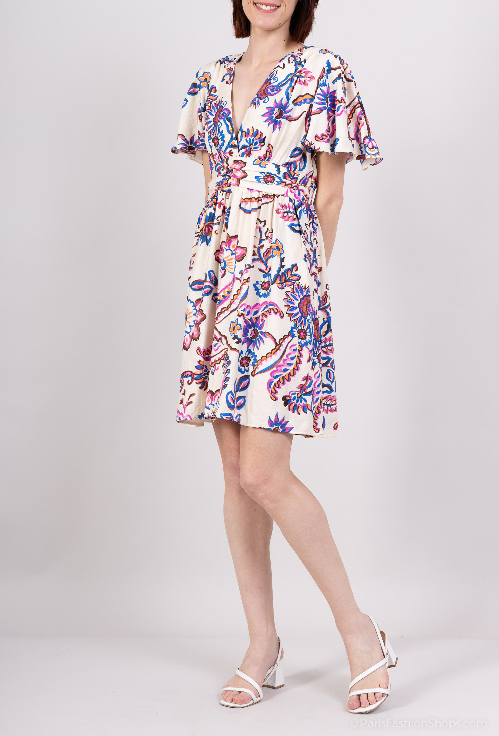 Mayorista VIVICHY - Vestido corto con patrones