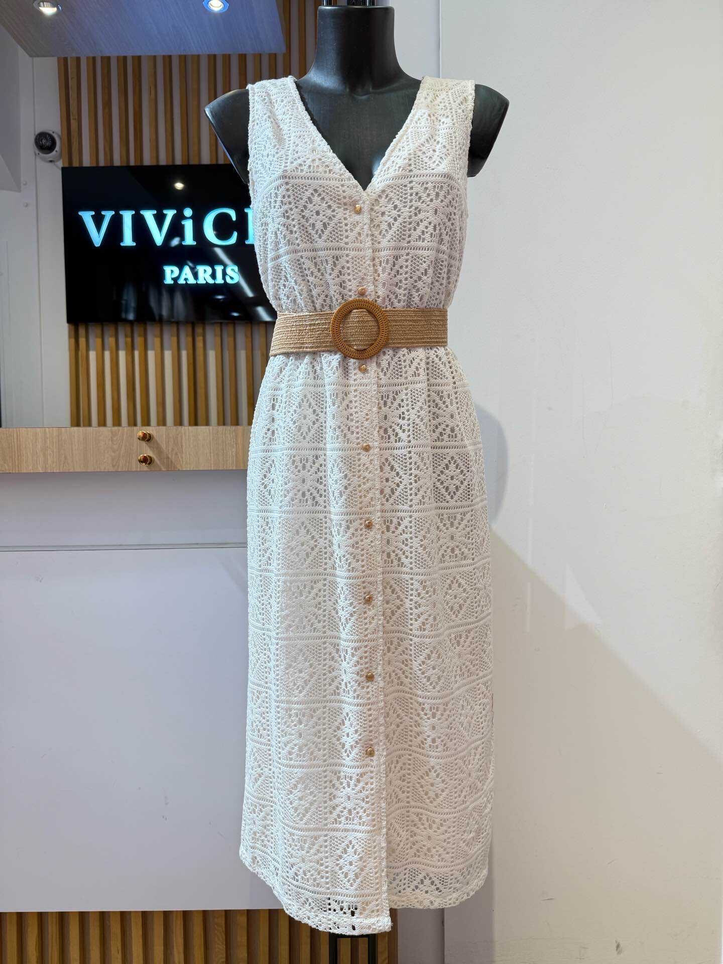 Wholesaler VIVICHY - Completely doubled lace dress