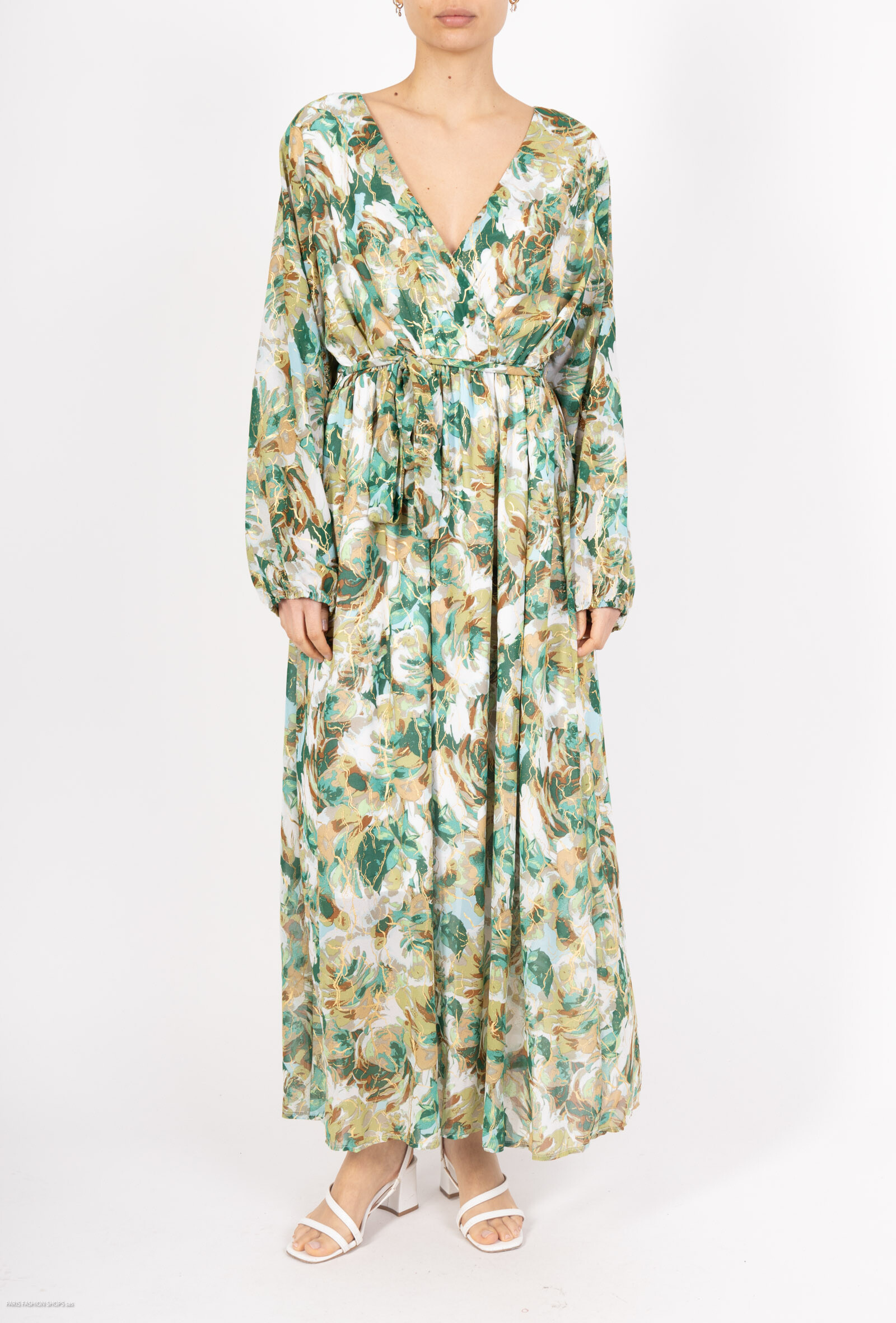 Wholesaler VIVICHY - Long dress with print