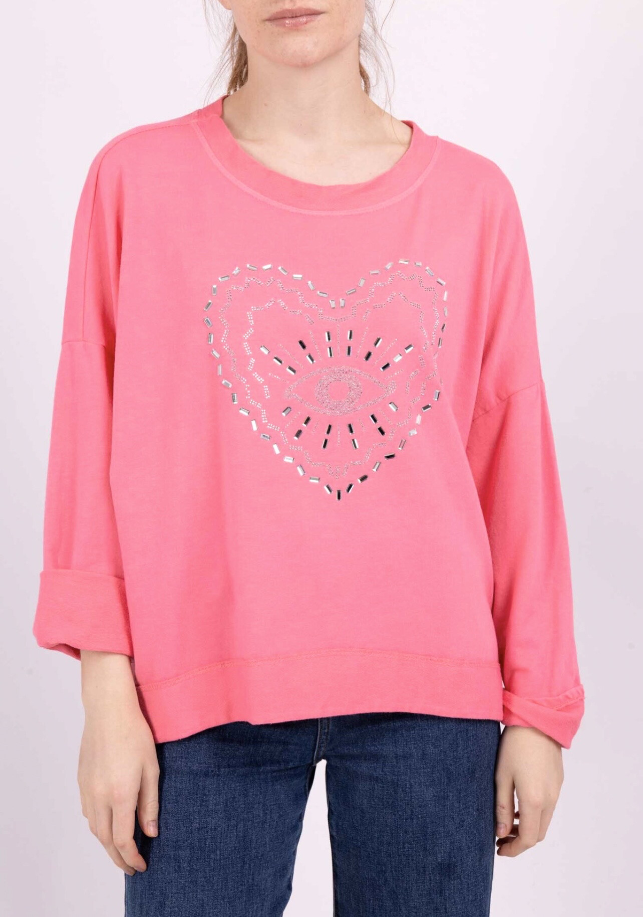 Grossiste VIVICHY - Sweat imprimé Cœur
