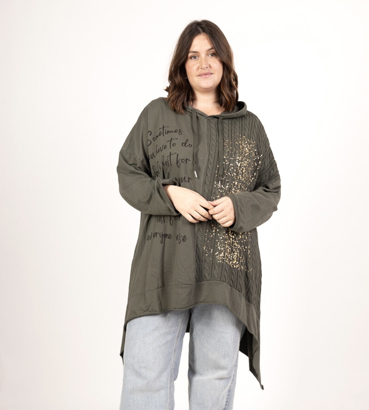 Grossiste VIVICHY - sweat pull. grand taille