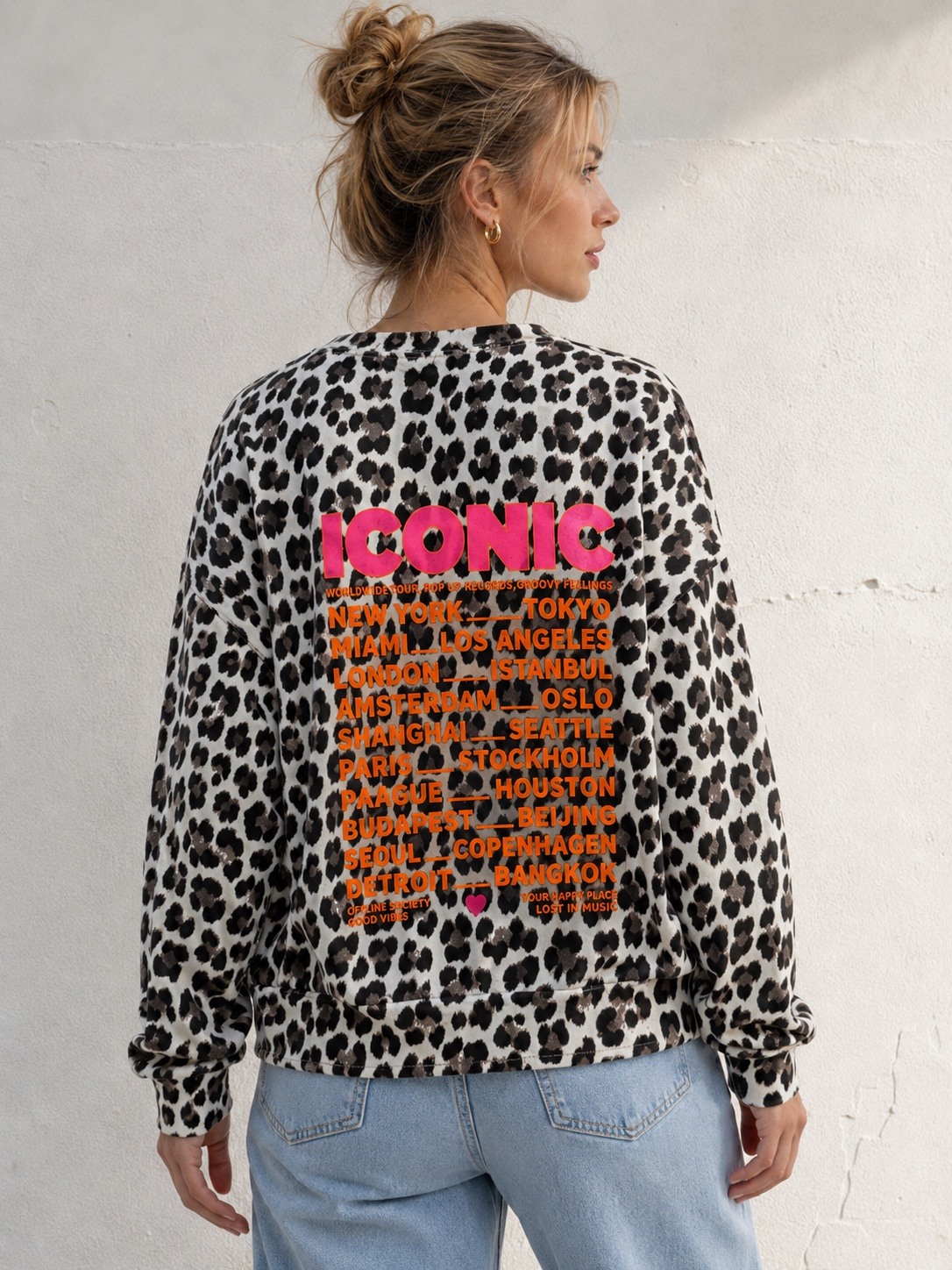 Großhändler VIVICHY - ICONIC Leopardenmuster-Sweatshirt