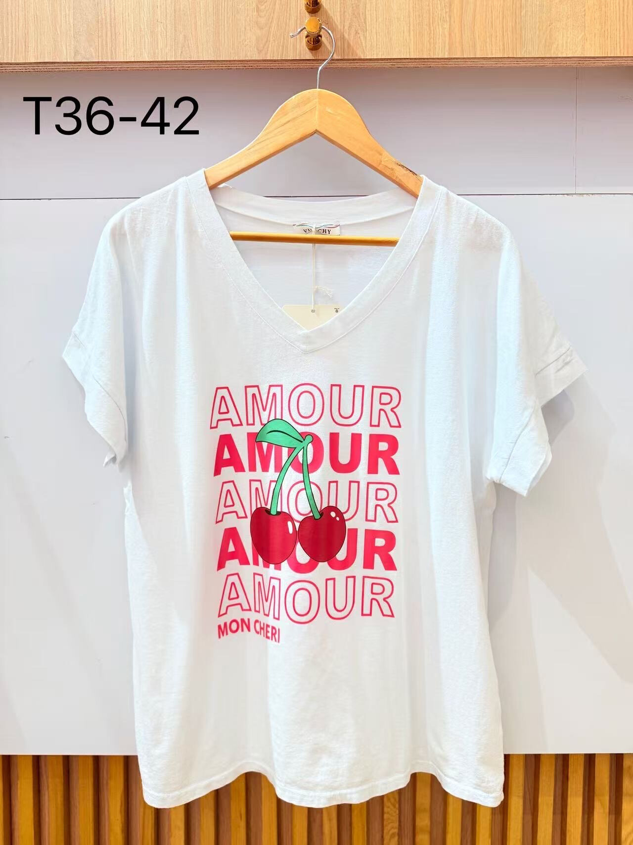 Mayorista VIVICHY - Camiseta con cuello en V