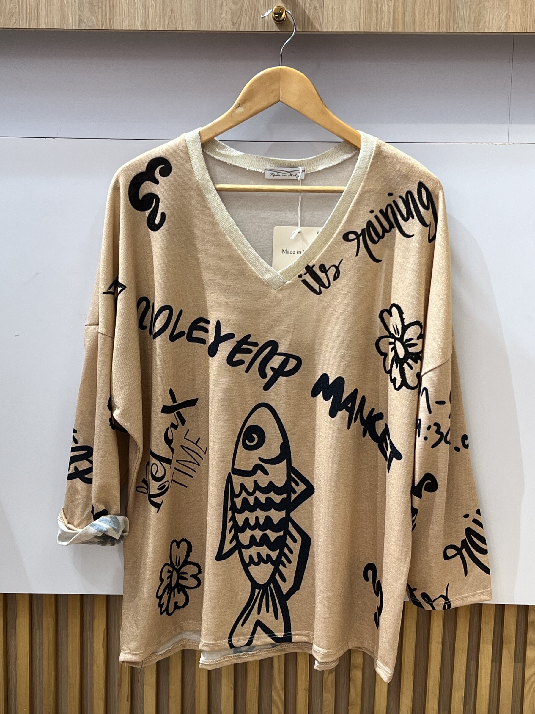 Mayorista VIVICHY - camiseta estampada Pez