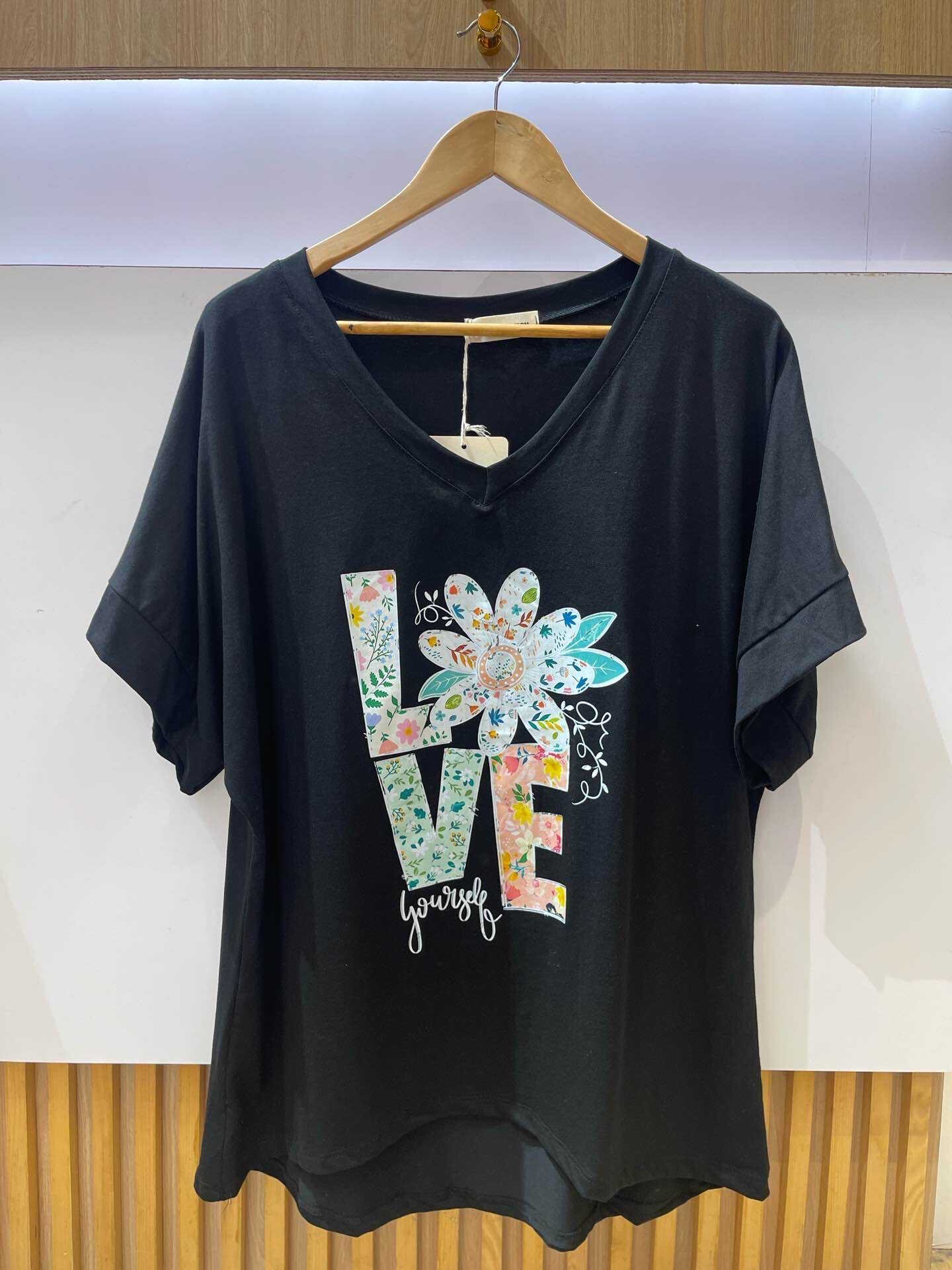Grossista VIVICHY - T-shirt a collo rotondo con stampa