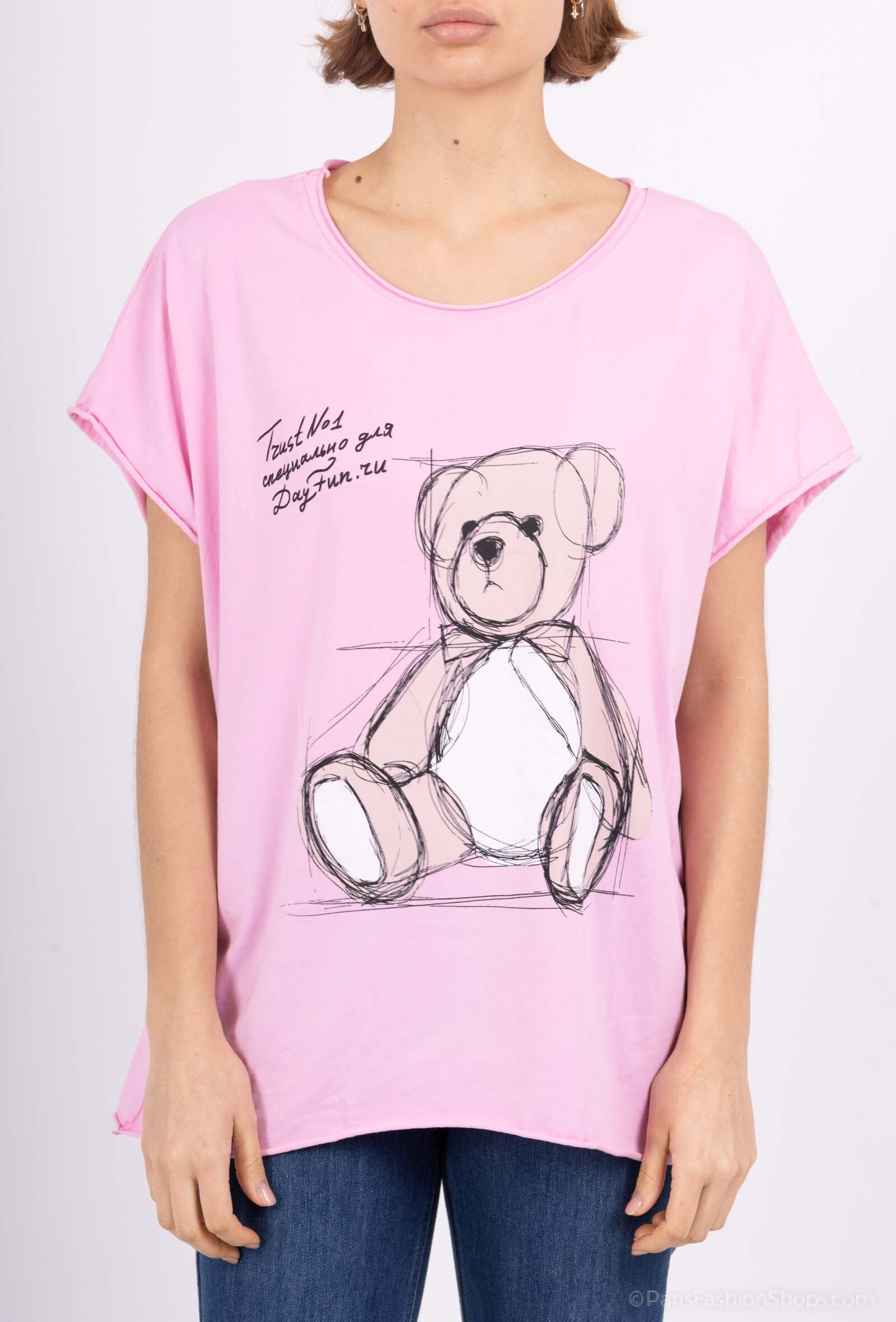 Wholesaler VIVICHY - T-shirt V-printed