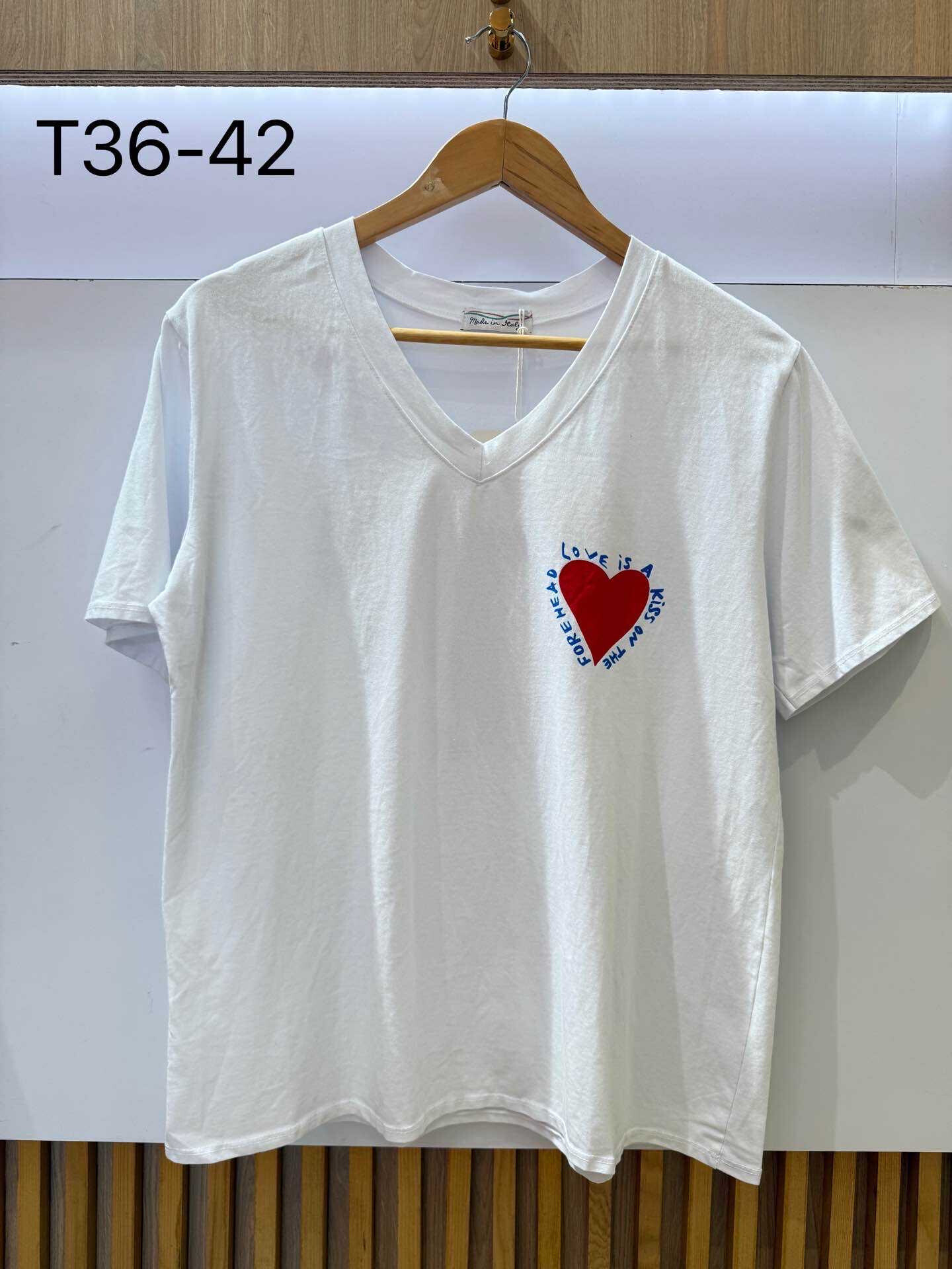 Mayorista VIVICHY - Camiseta con heart heart estampado