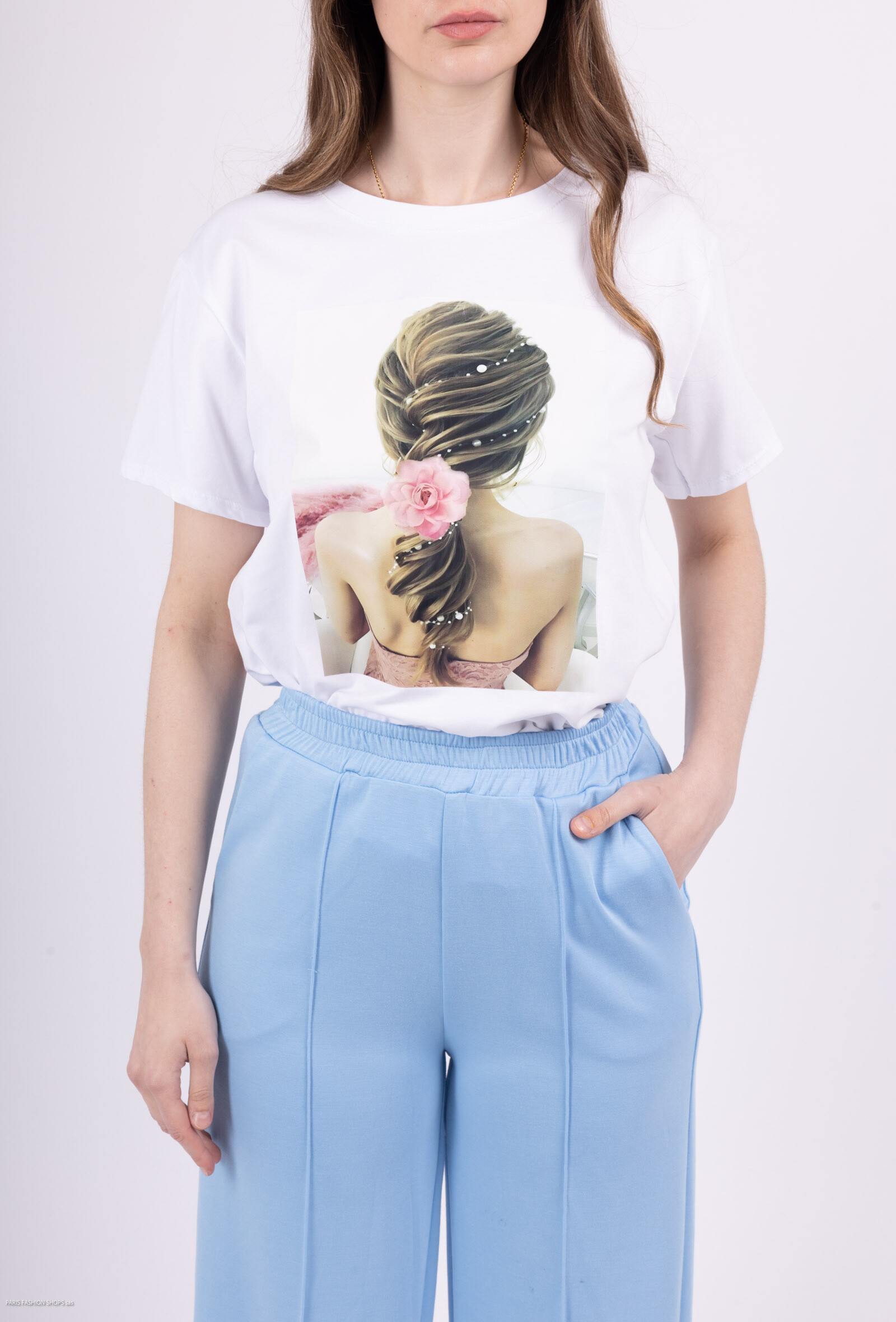 Mayorista VIVICHY - Camiseta redonda con estampado