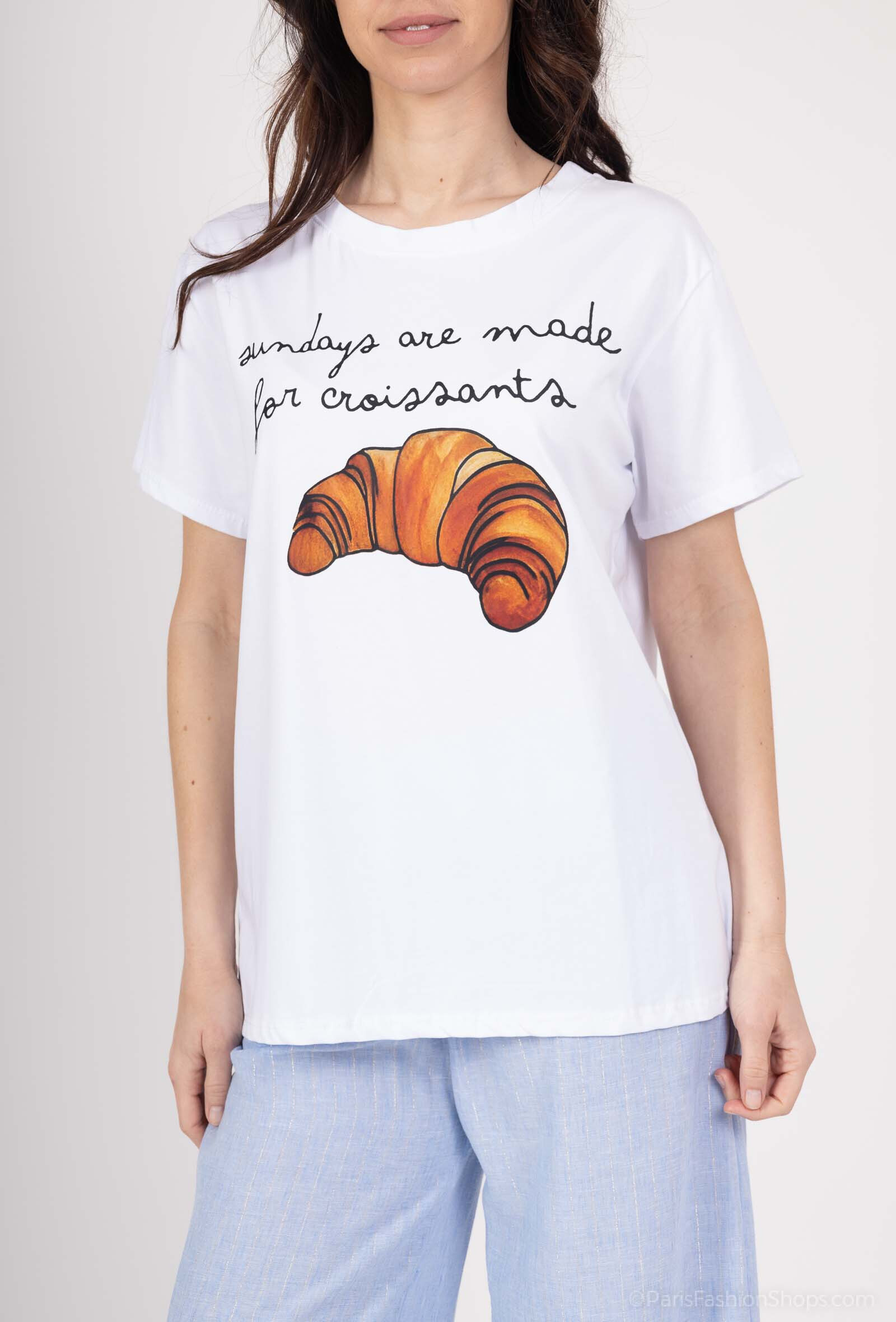 Wholesaler VIVICHY - Round neck t-shirt with print