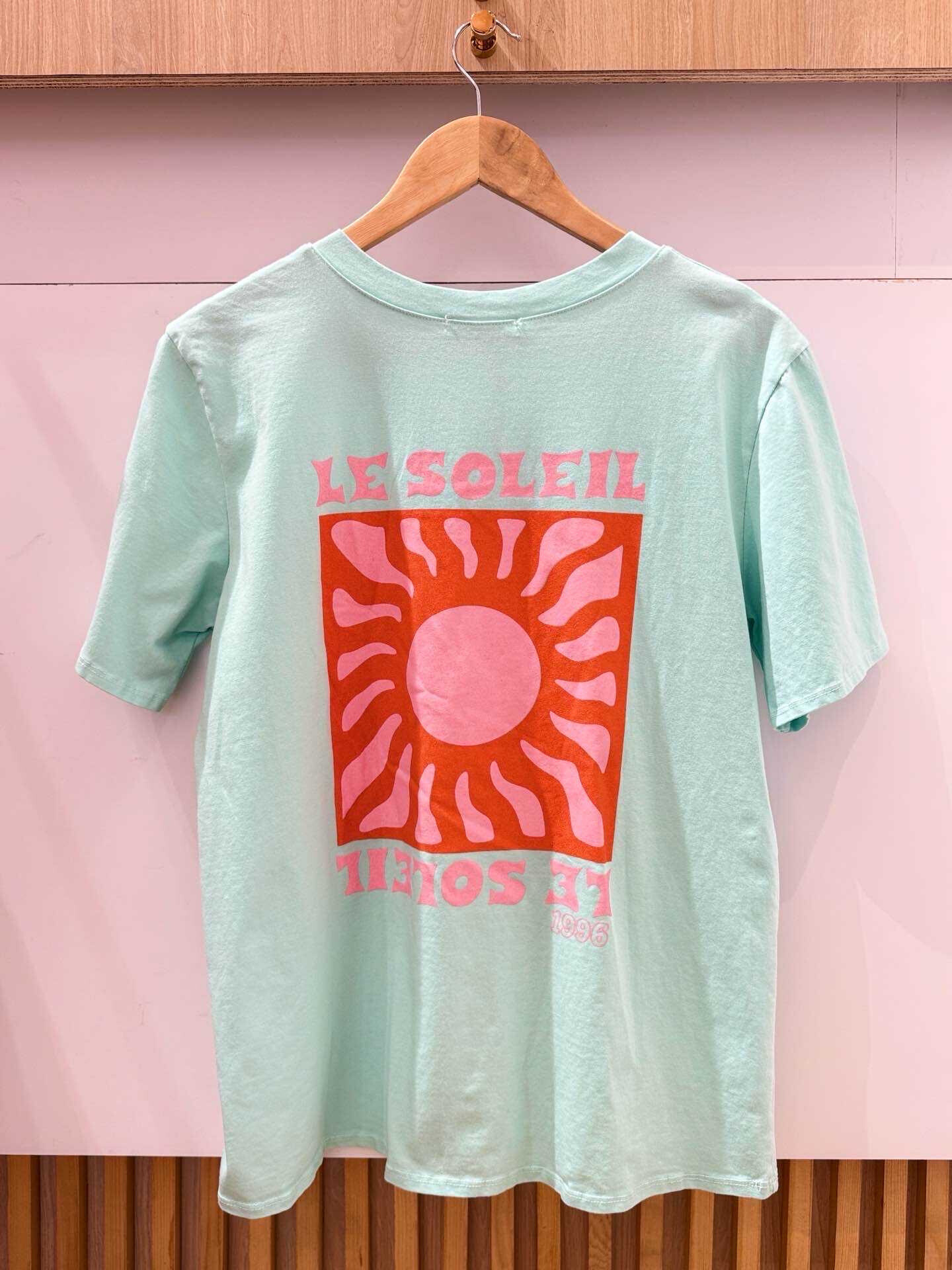 Grossista VIVICHY - T-shirt con scollo a V con stampa il sole