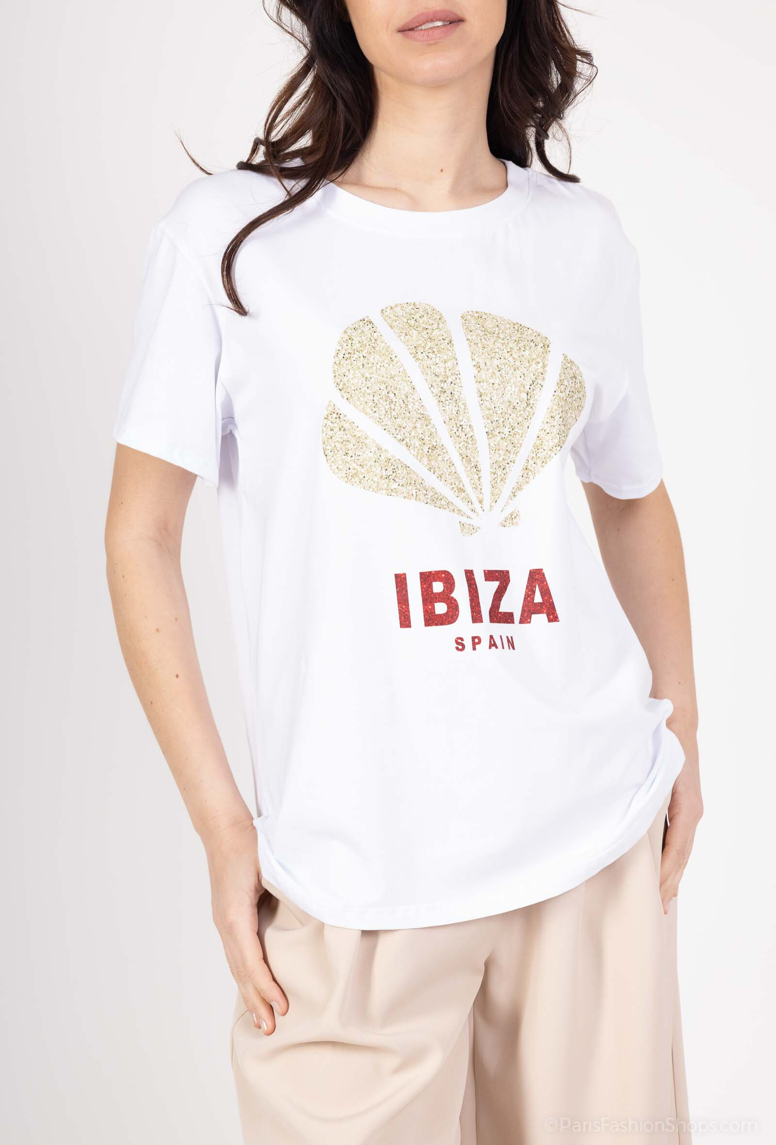 Wholesaler VIVICHY - Round neck t-shirt with print
