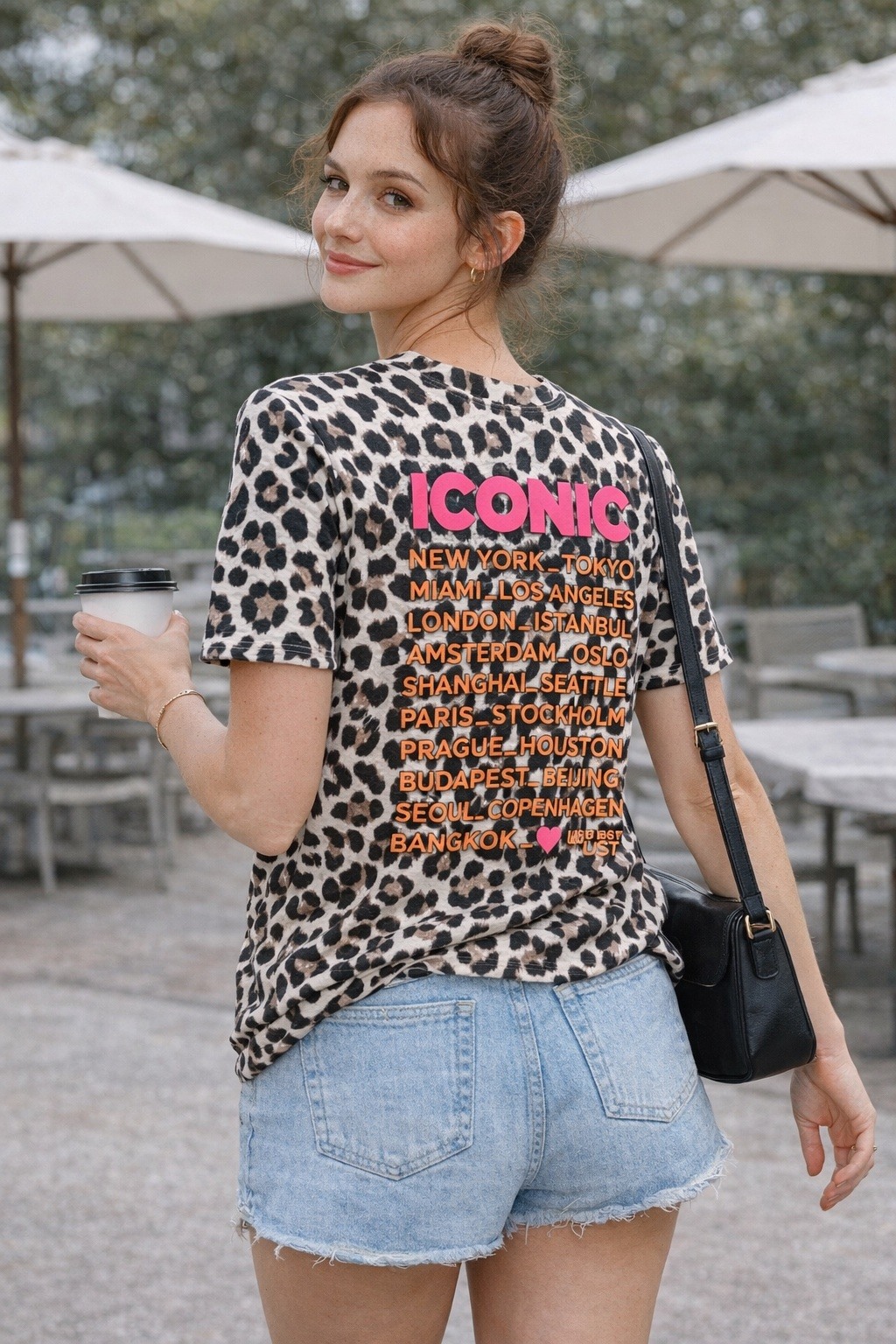Grossiste VIVICHY - T-shirt léopard avec Imprimé ICONIC