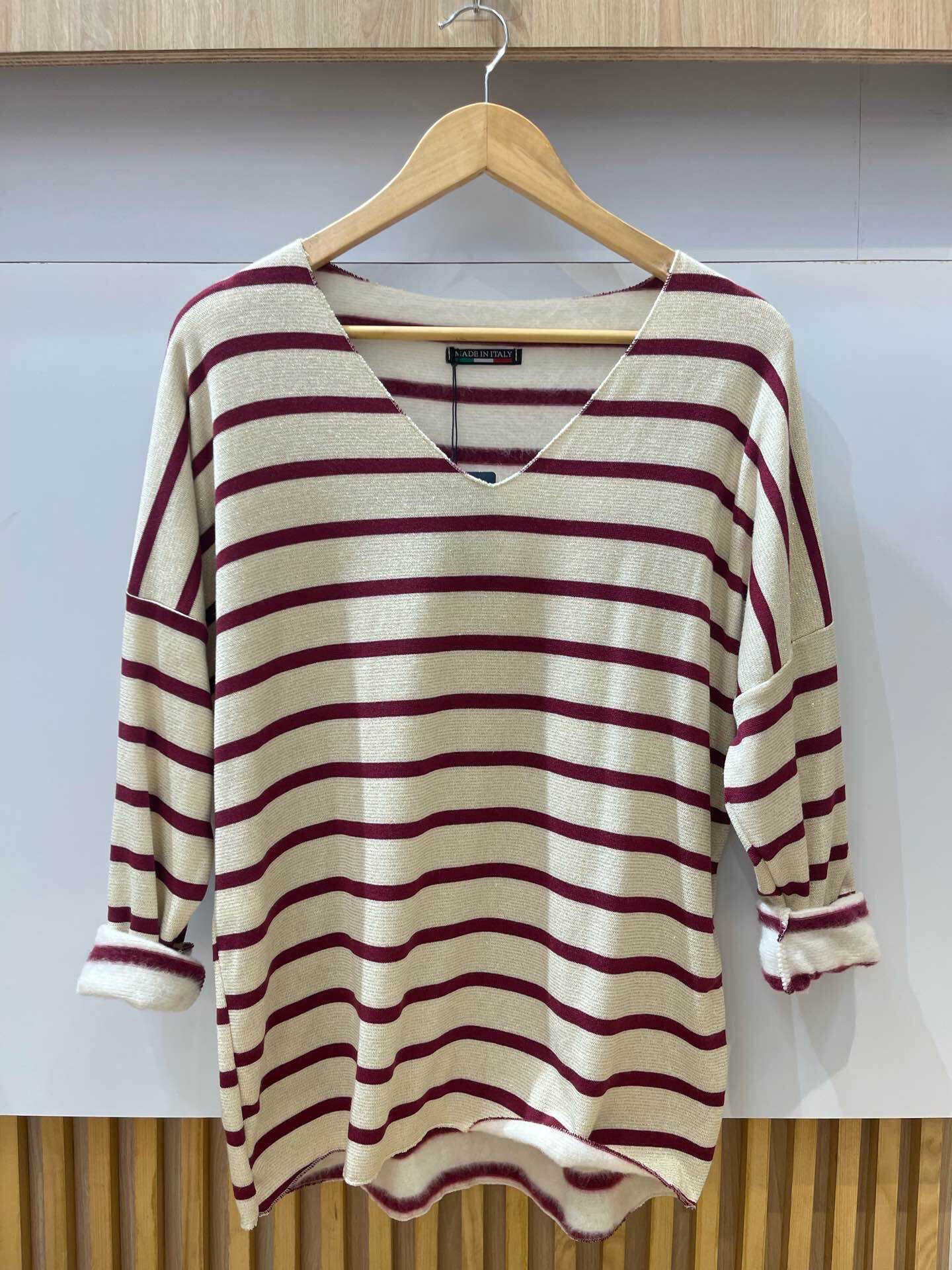 Wholesaler VIVICHY - SHINING GOLD STRIPED TOP. COVER