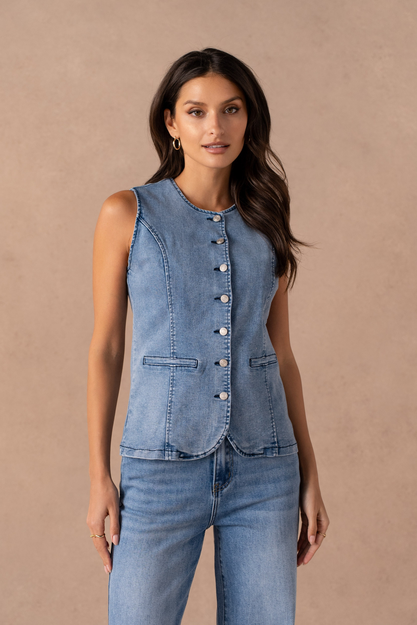 Wholesaler VIVID - Denim tank top