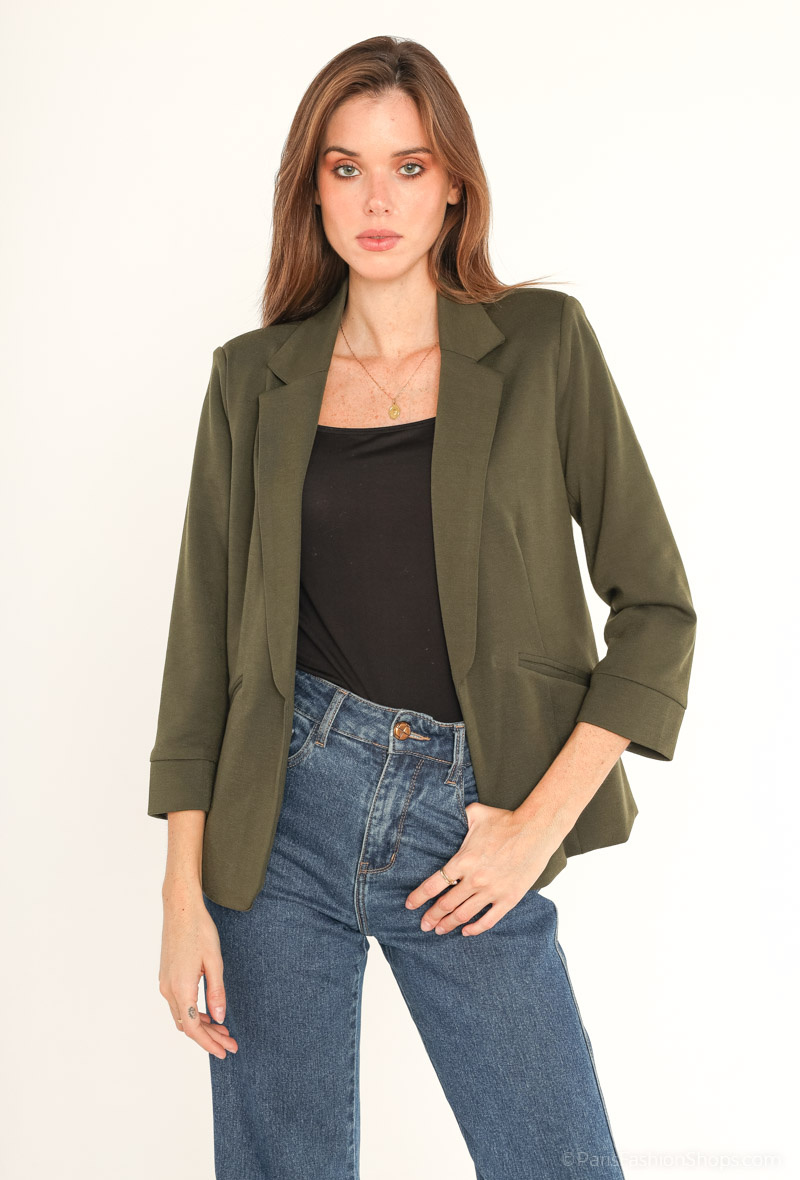 Grossista Voyelles - Blazer monocolore