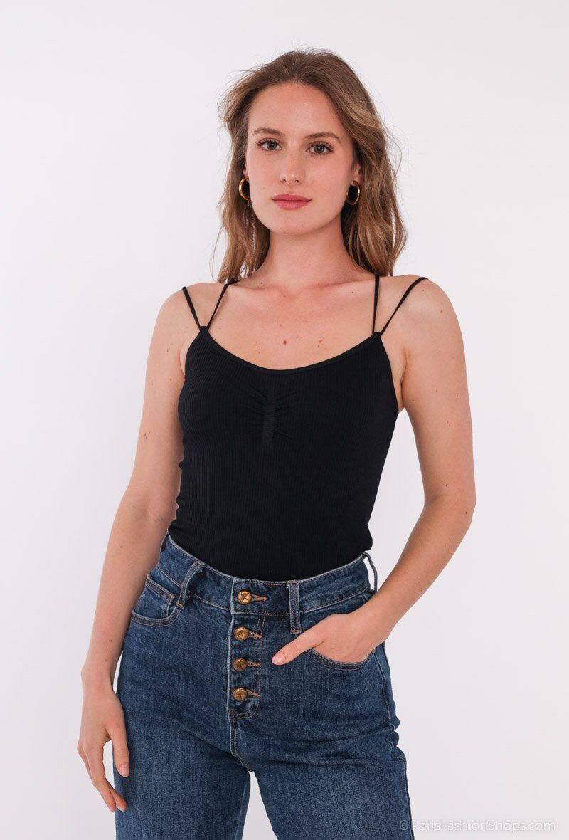 Grossista Voyelles - Body con spalline sottili