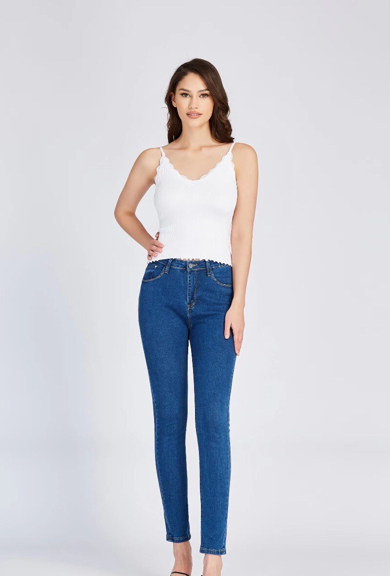 Großhändler Voyelles - Tanktop mit Spitze