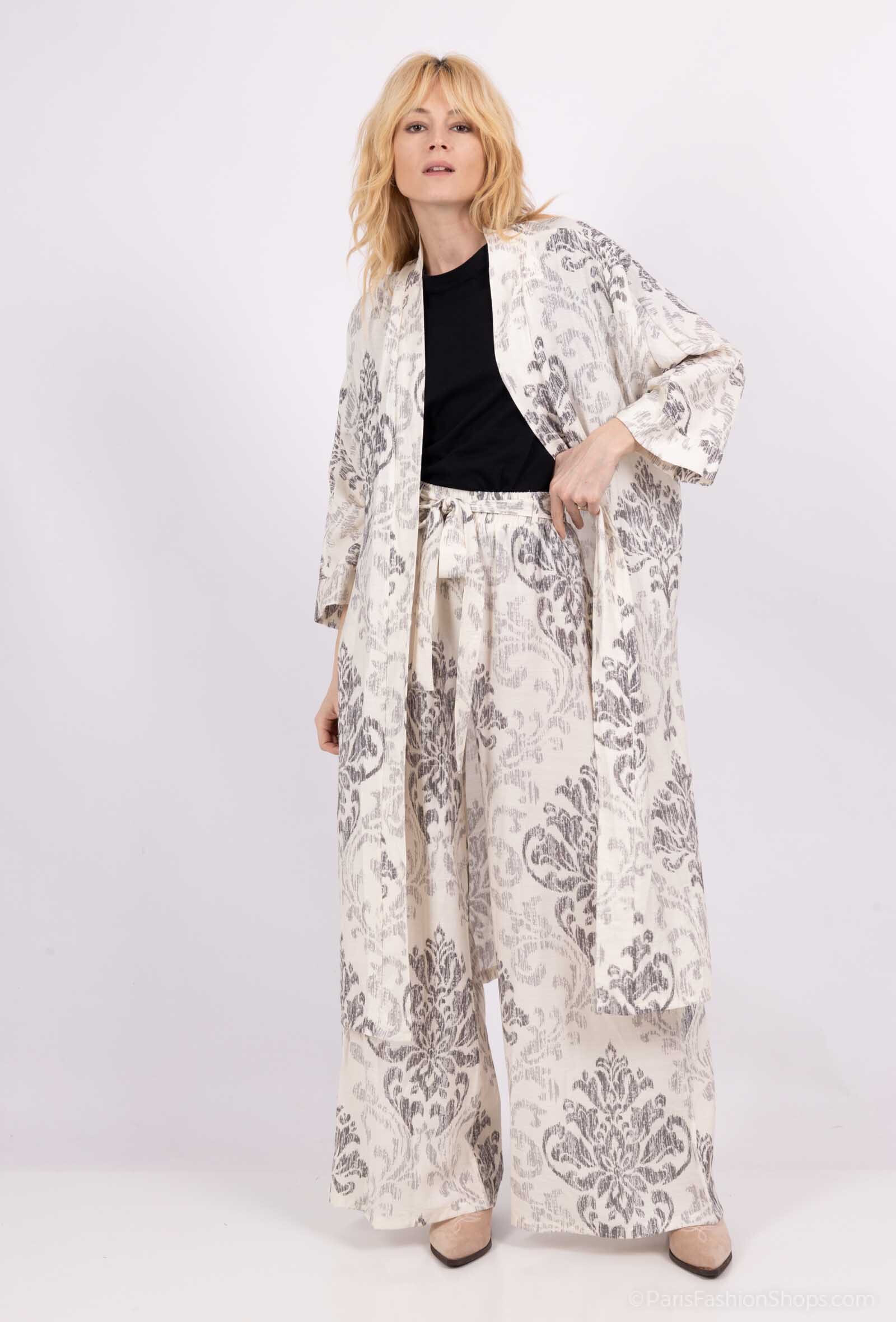 Grossista Voyelles - Kimono stampato