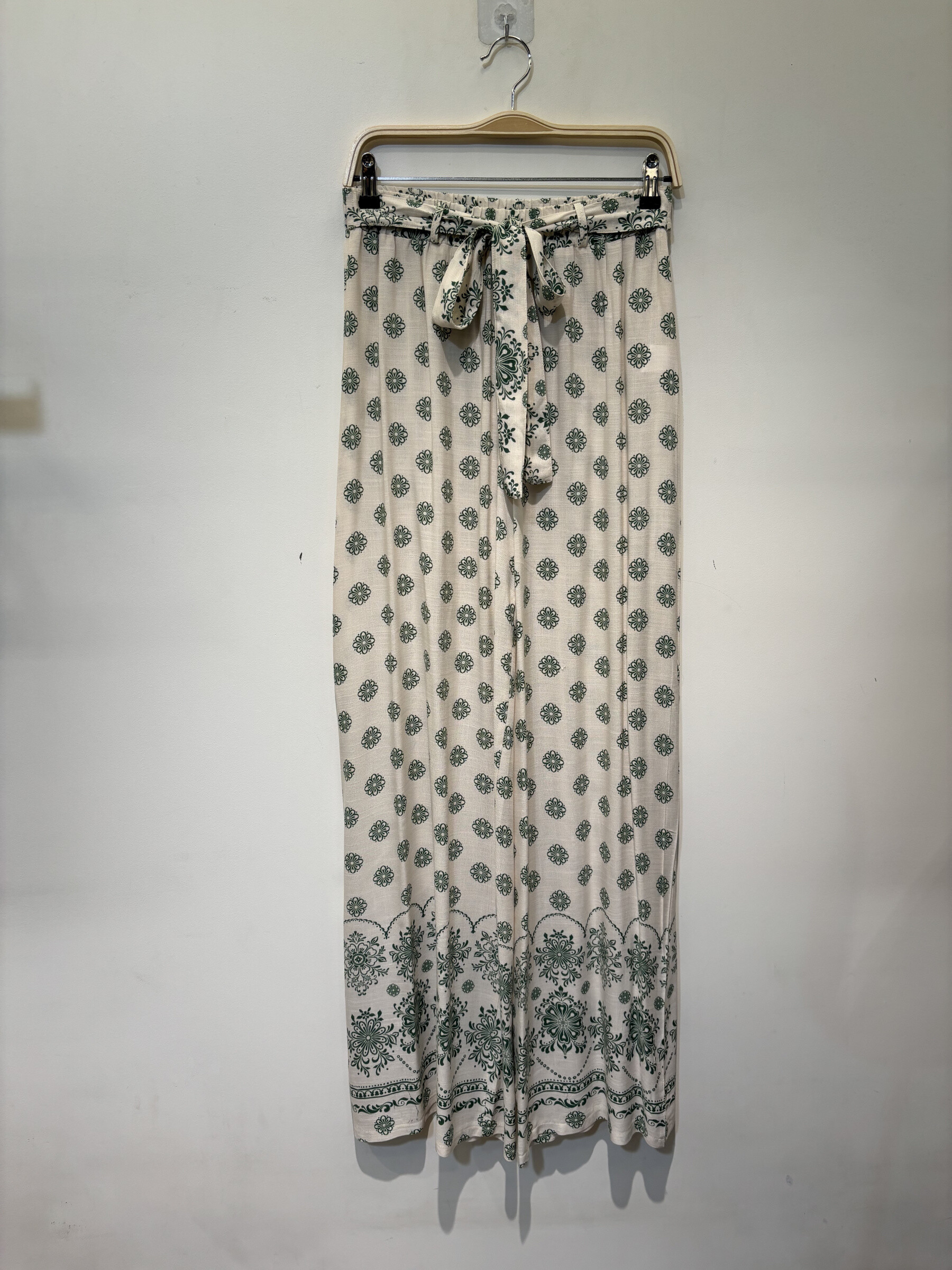 Wholesaler Voyelles - Belt printed pants