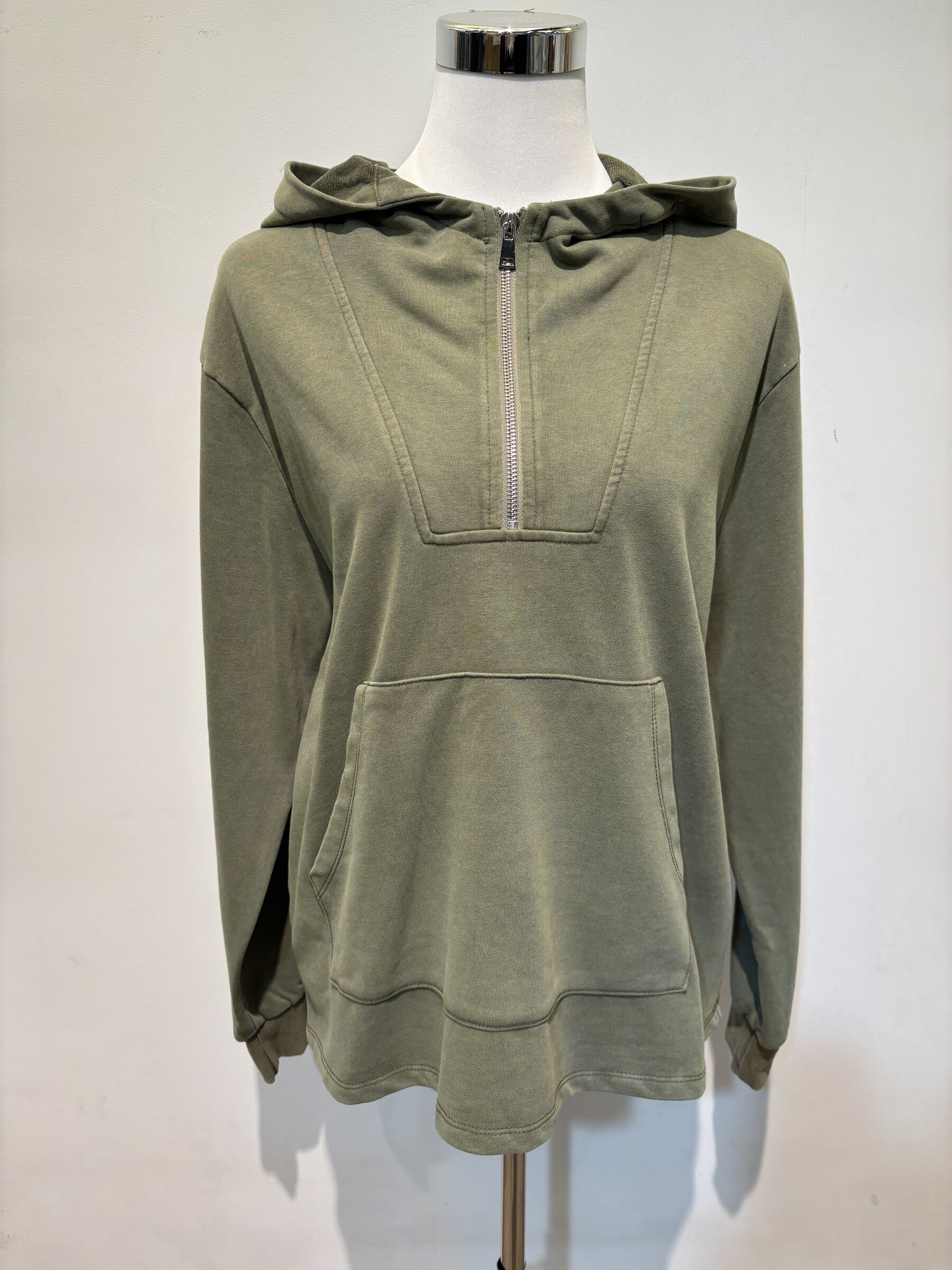 Wholesaler Voyelles - faded sweatshirt with hood