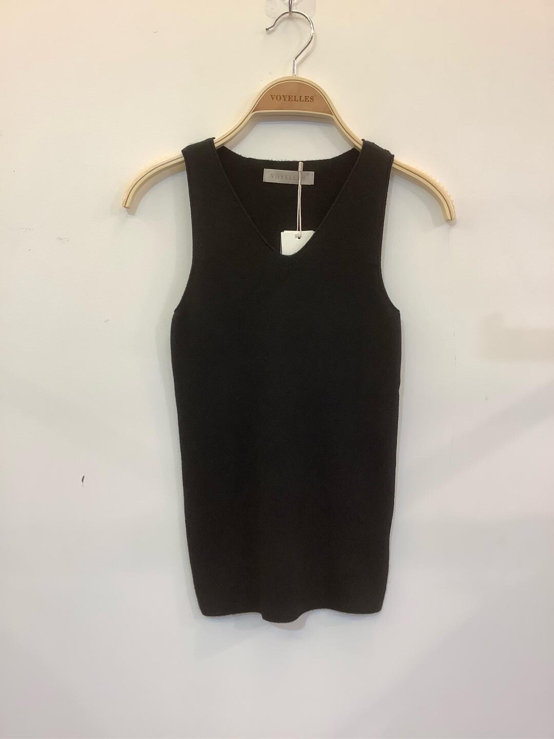 Wholesaler Voyelles - V-neck knit top