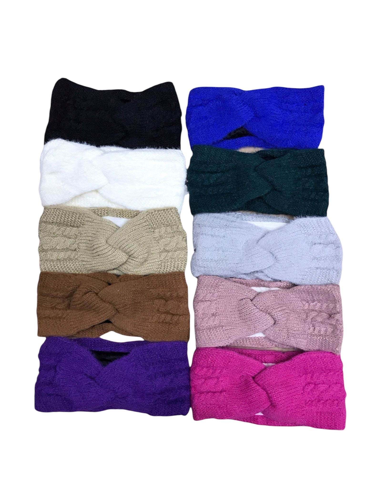 Wholesaler VS PLUS - fur-lined twisted wool headband