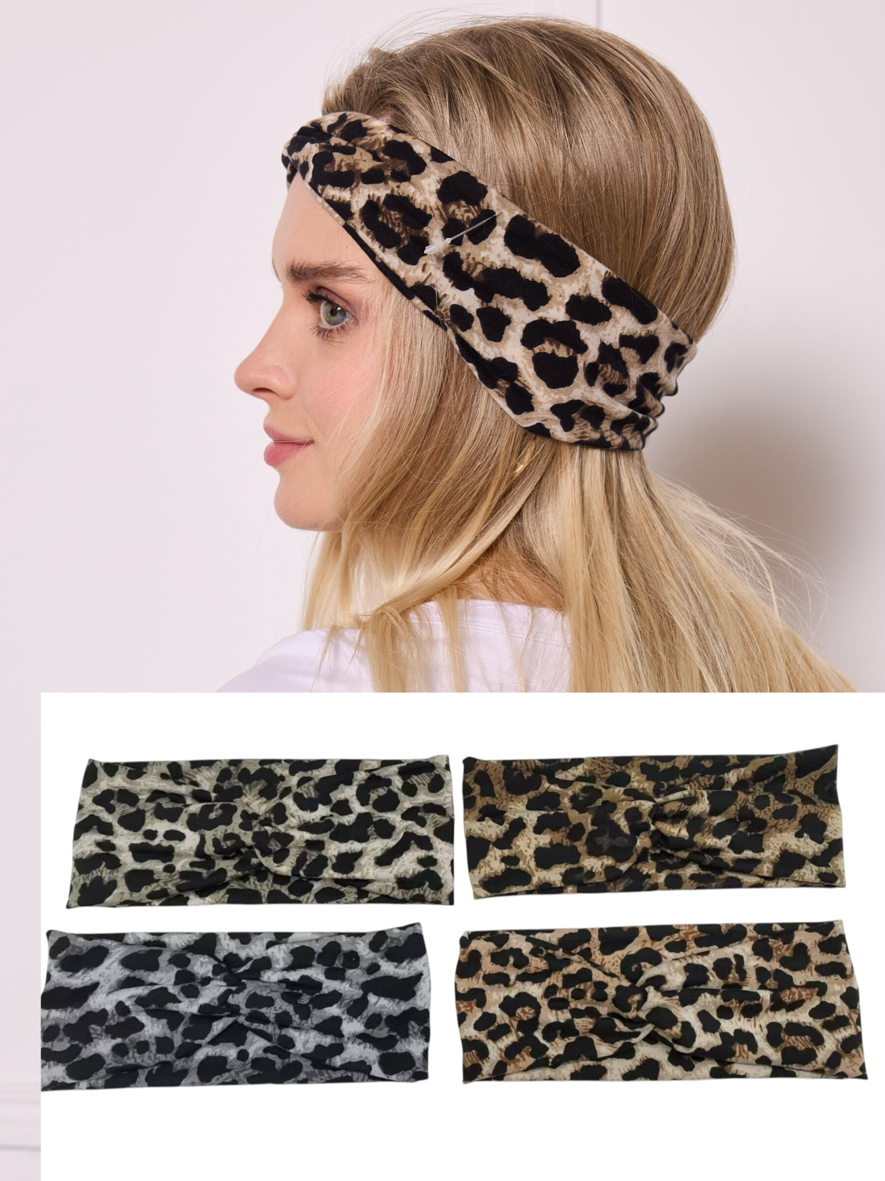 Mayorista VS PLUS - Patrón de leopardo impreso de pancarta de verano extensible