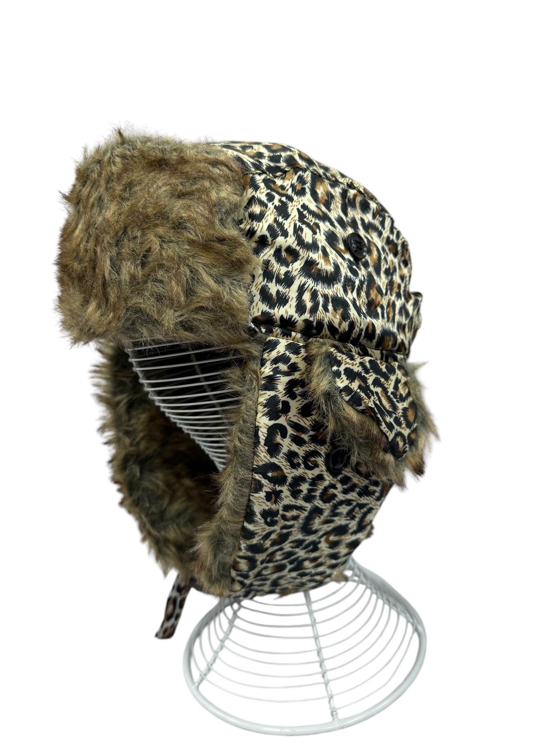 Grossiste VS PLUS - Bonnet chapka imprimé motif léopards